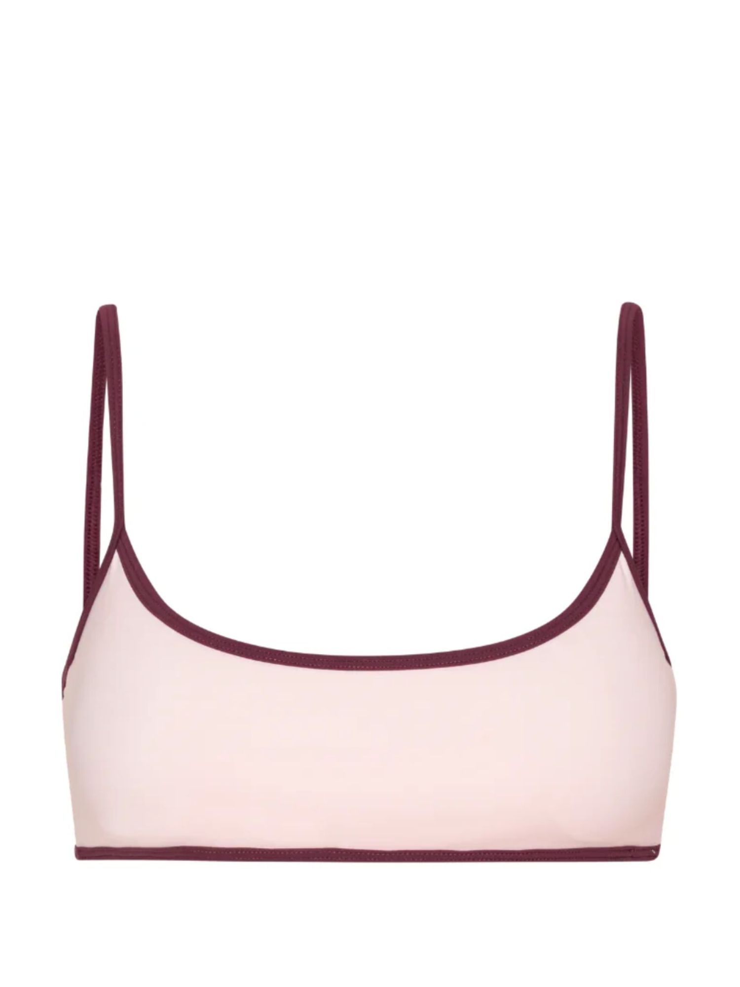 Pink and burgundy sportsbra