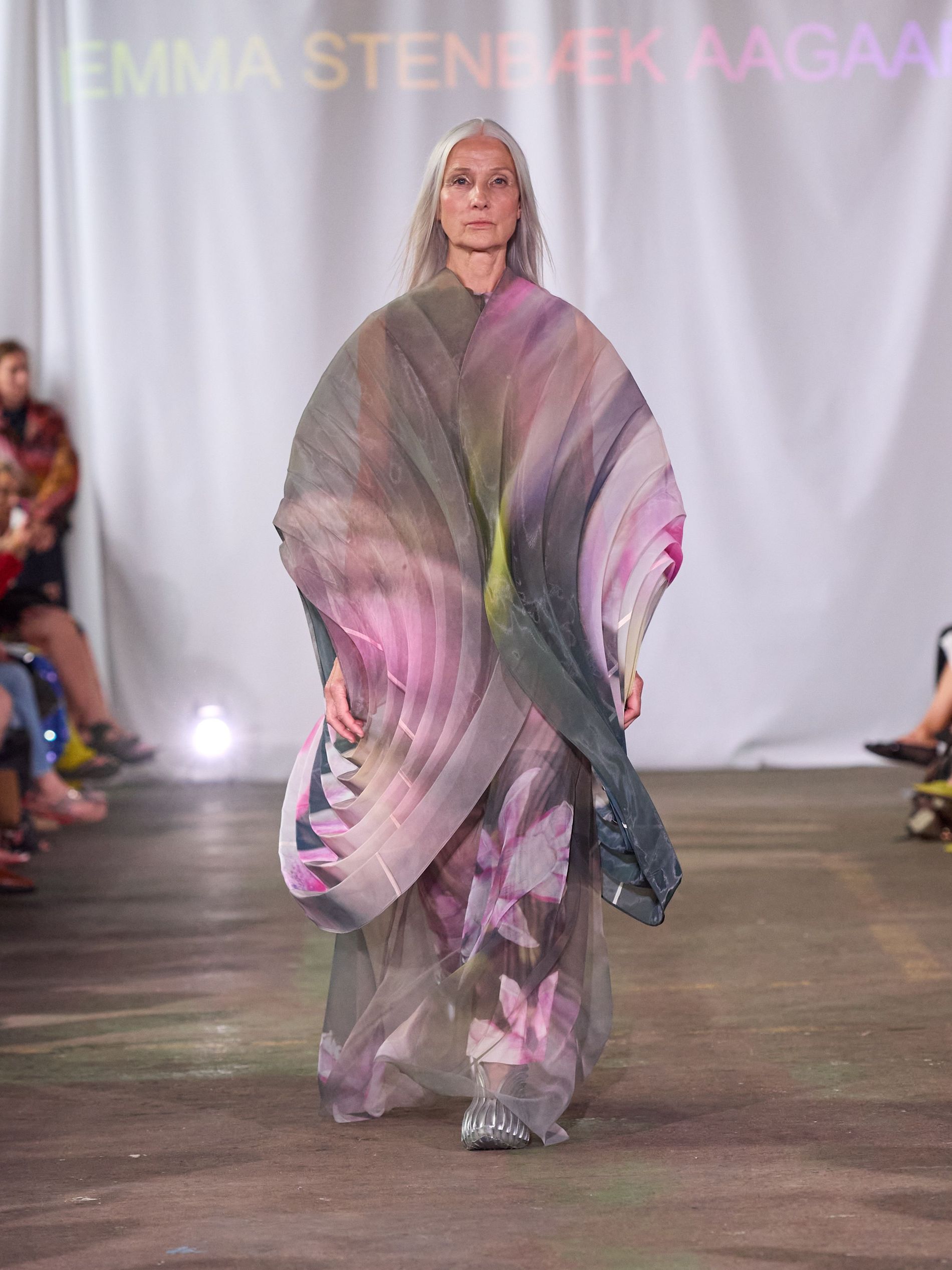 Model walks Emma Aagaard SS27 show