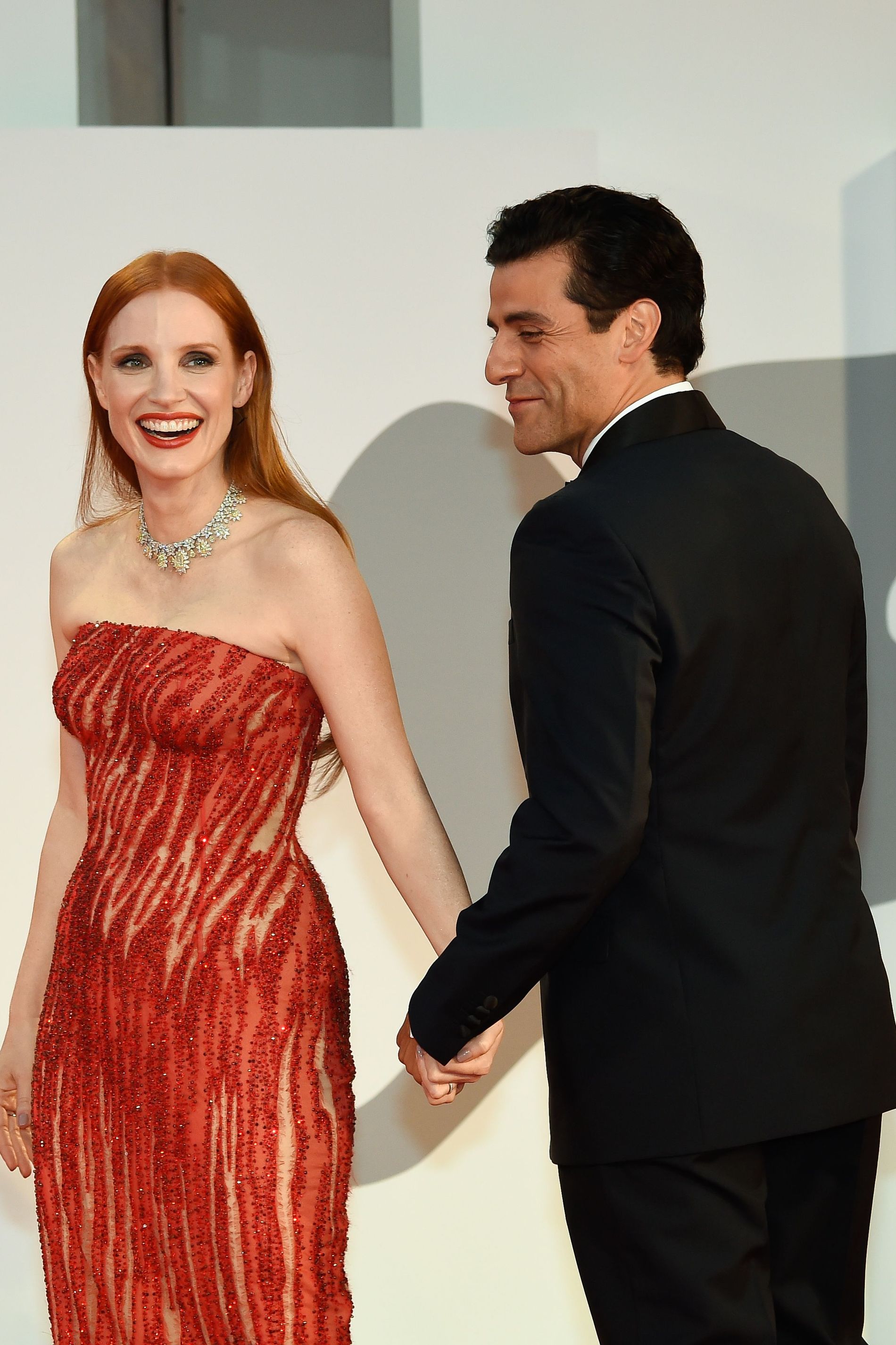 Jessica Chastain Oscar Isaac Venice Film Festival