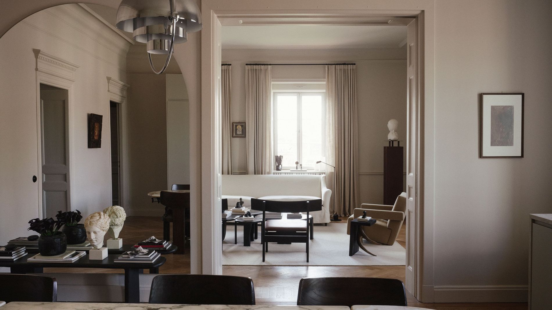 Alexander and Chloe Wessely's Stockholm home