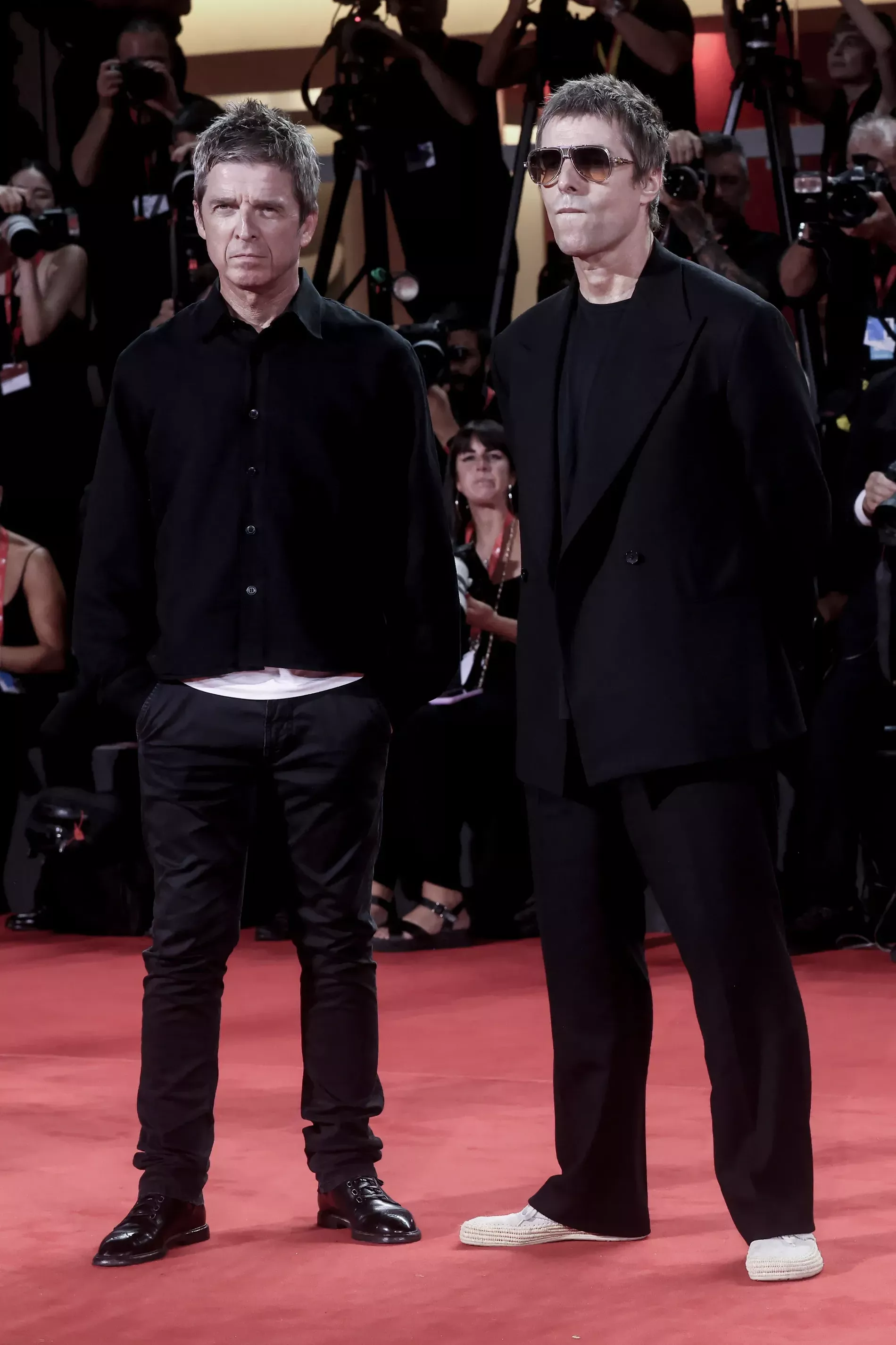 Noel and Liam Gallagher at Venice Film Festival