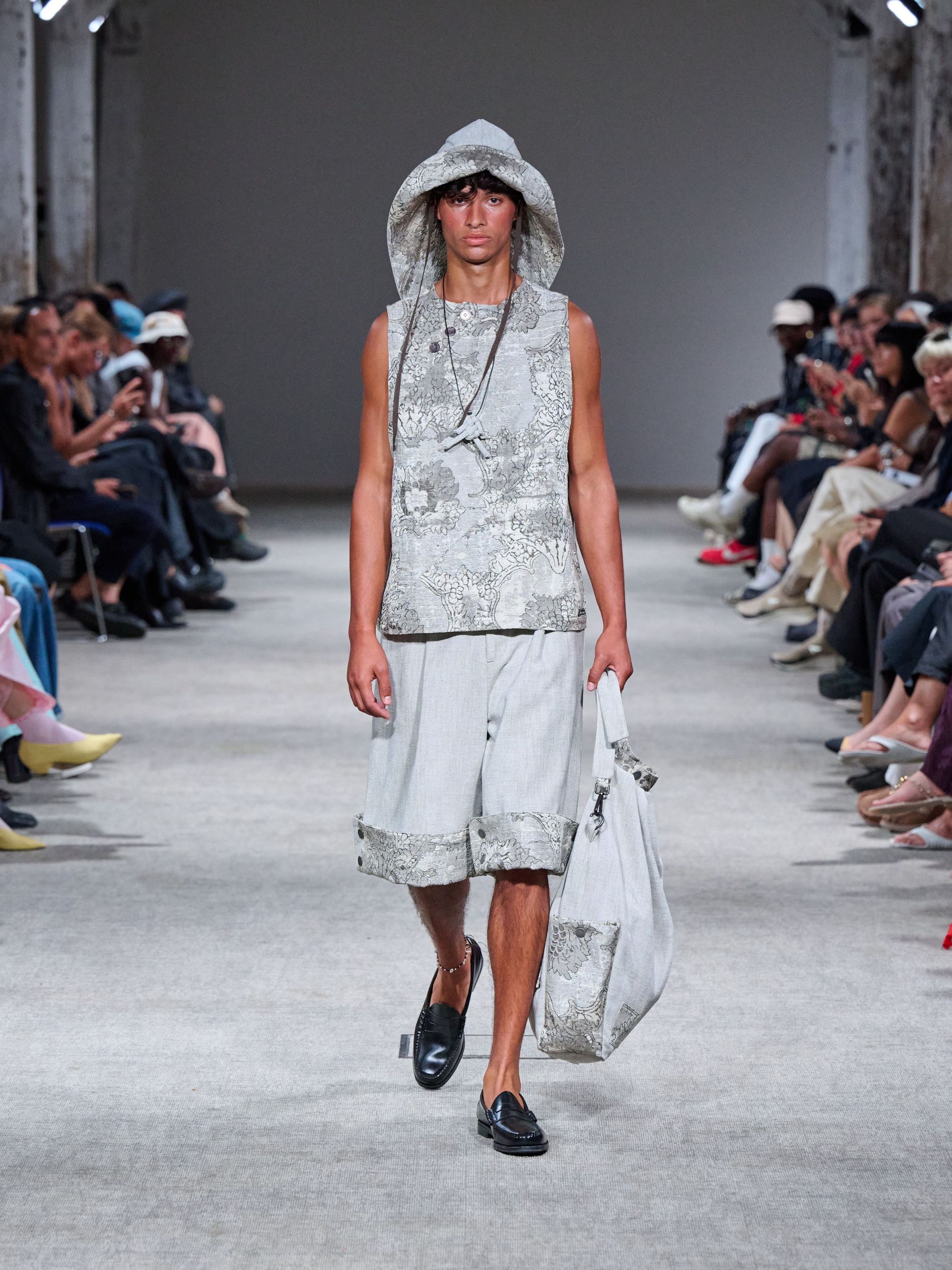 Model walks Renè runway show at CPHFW SS27
