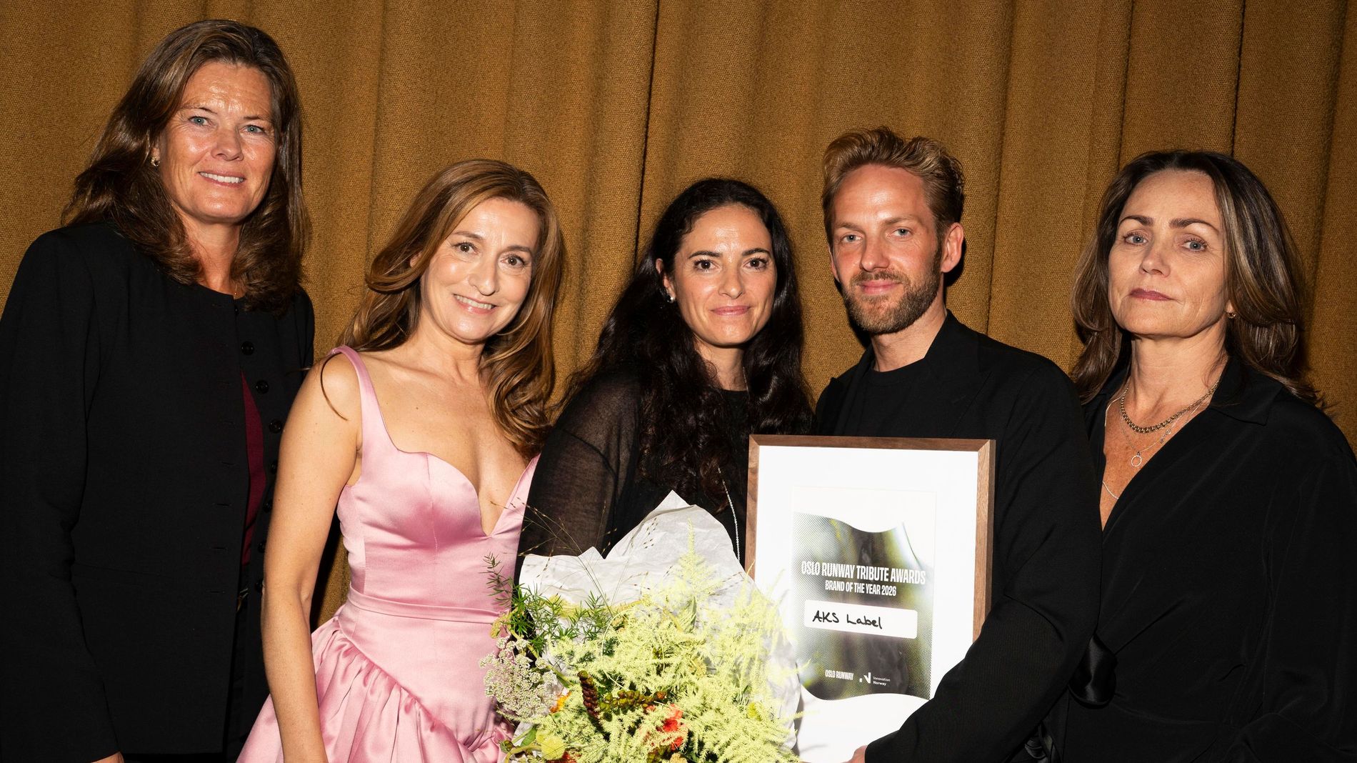 2026 Oslo Runway Tribute Awards winners with jury members