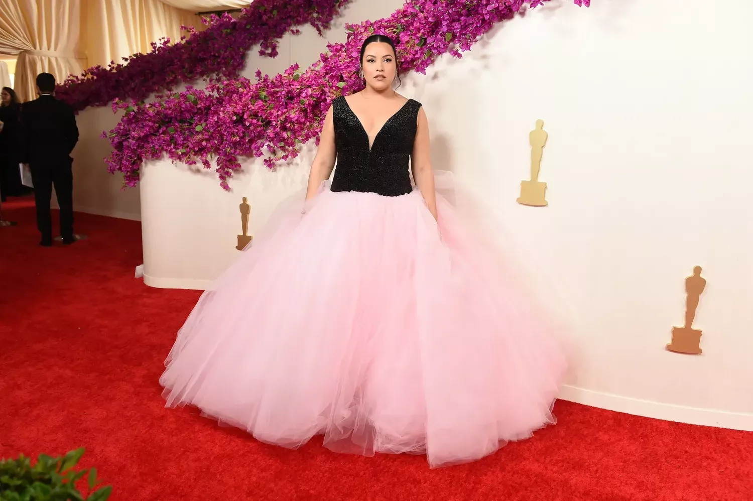 Janae Collins on the Oscars 2024 red carpet