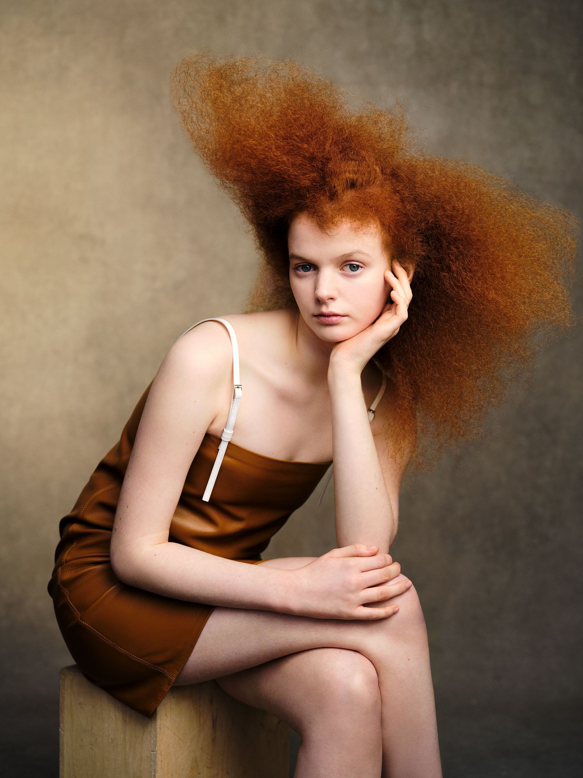 red hair editorial