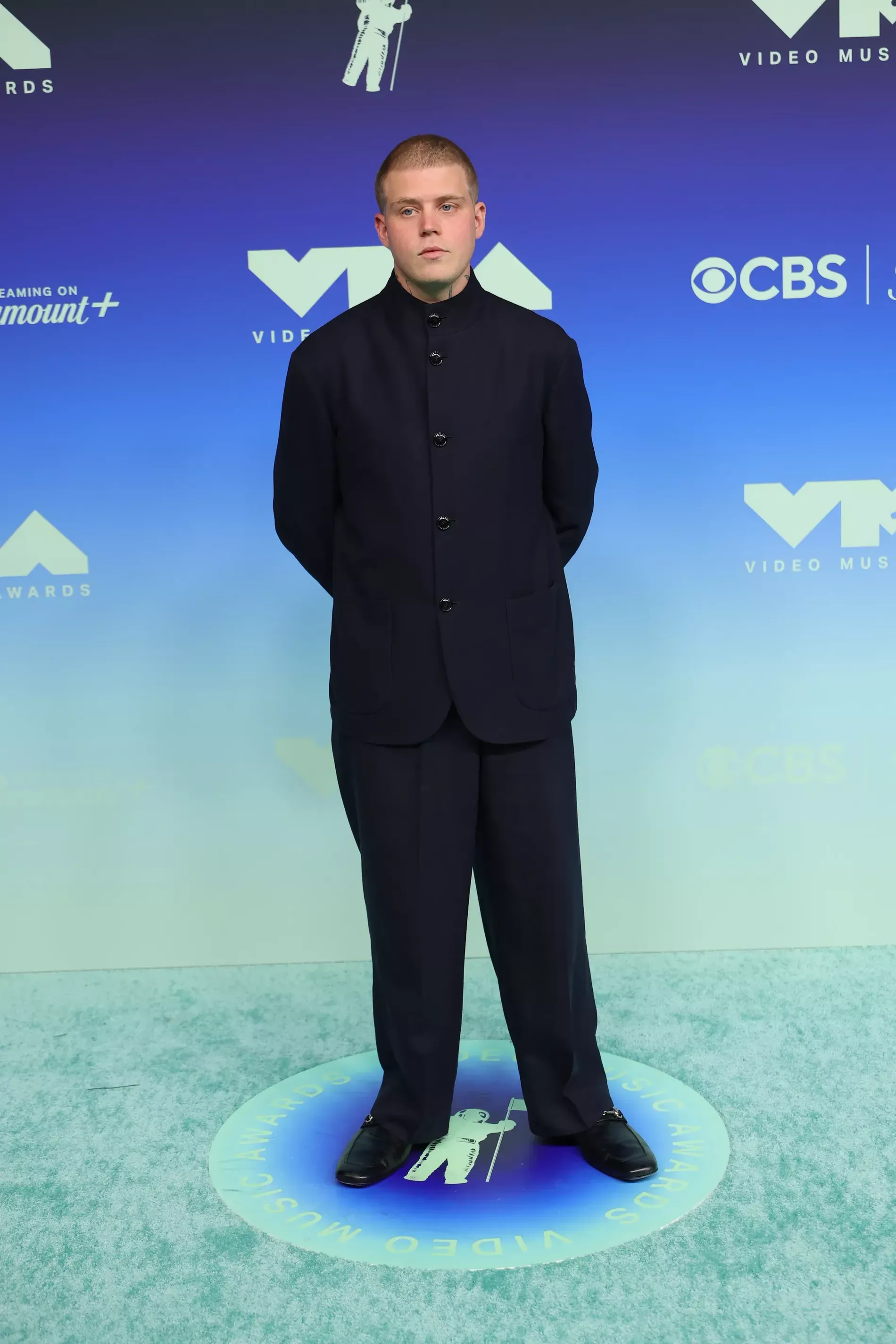 Yung Lean on the red carpet at the 2026 VMA's