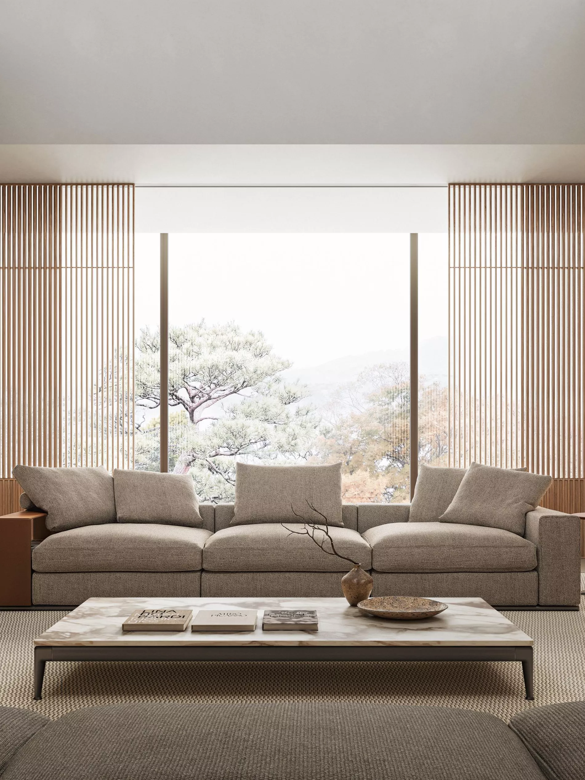 The Groundpiece sofa by Flexform