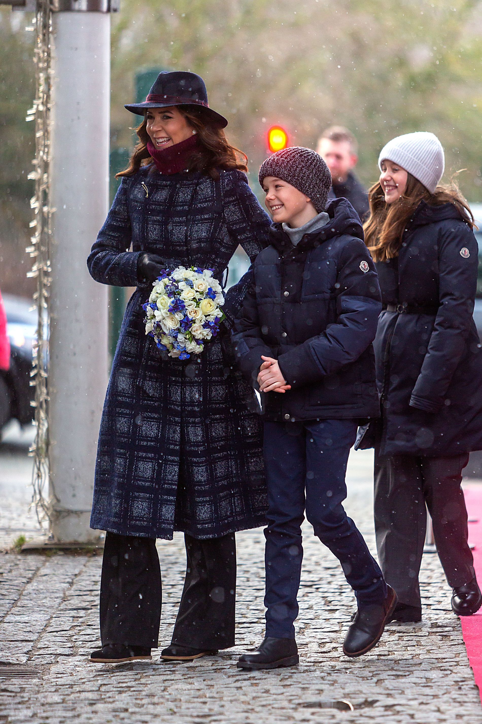 Crown Princess Mary and her children