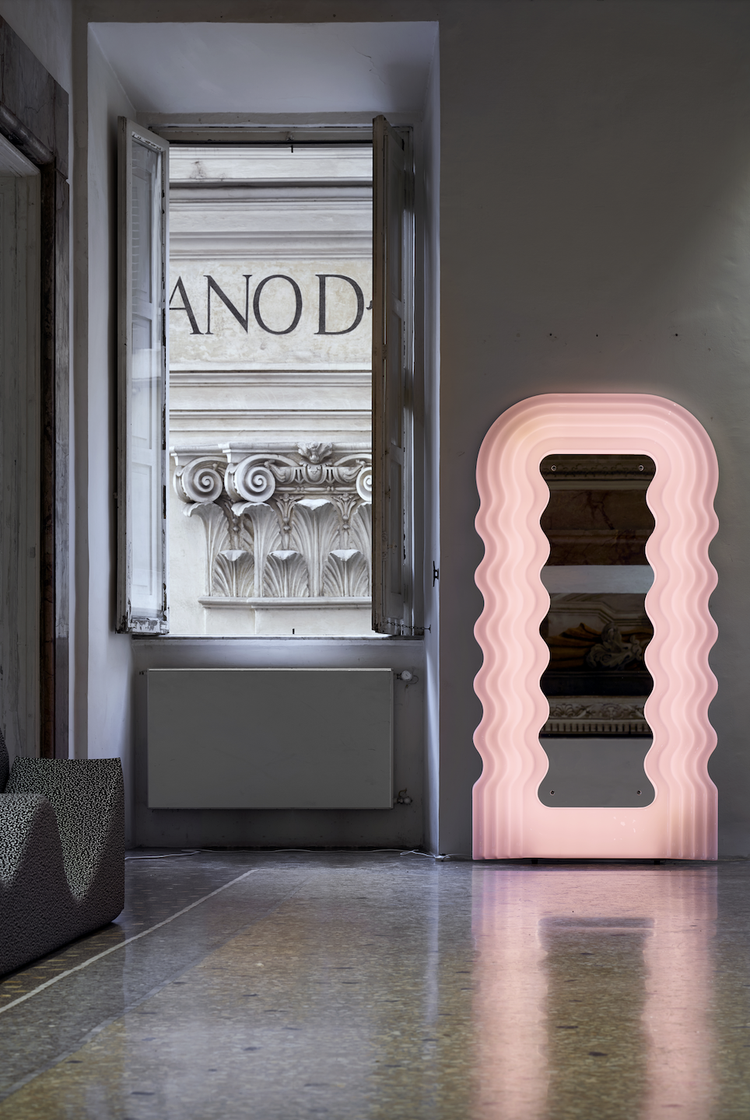 Ettore Sottsass jr., Ultrafragola, mirror, Centro Studi Poltronova