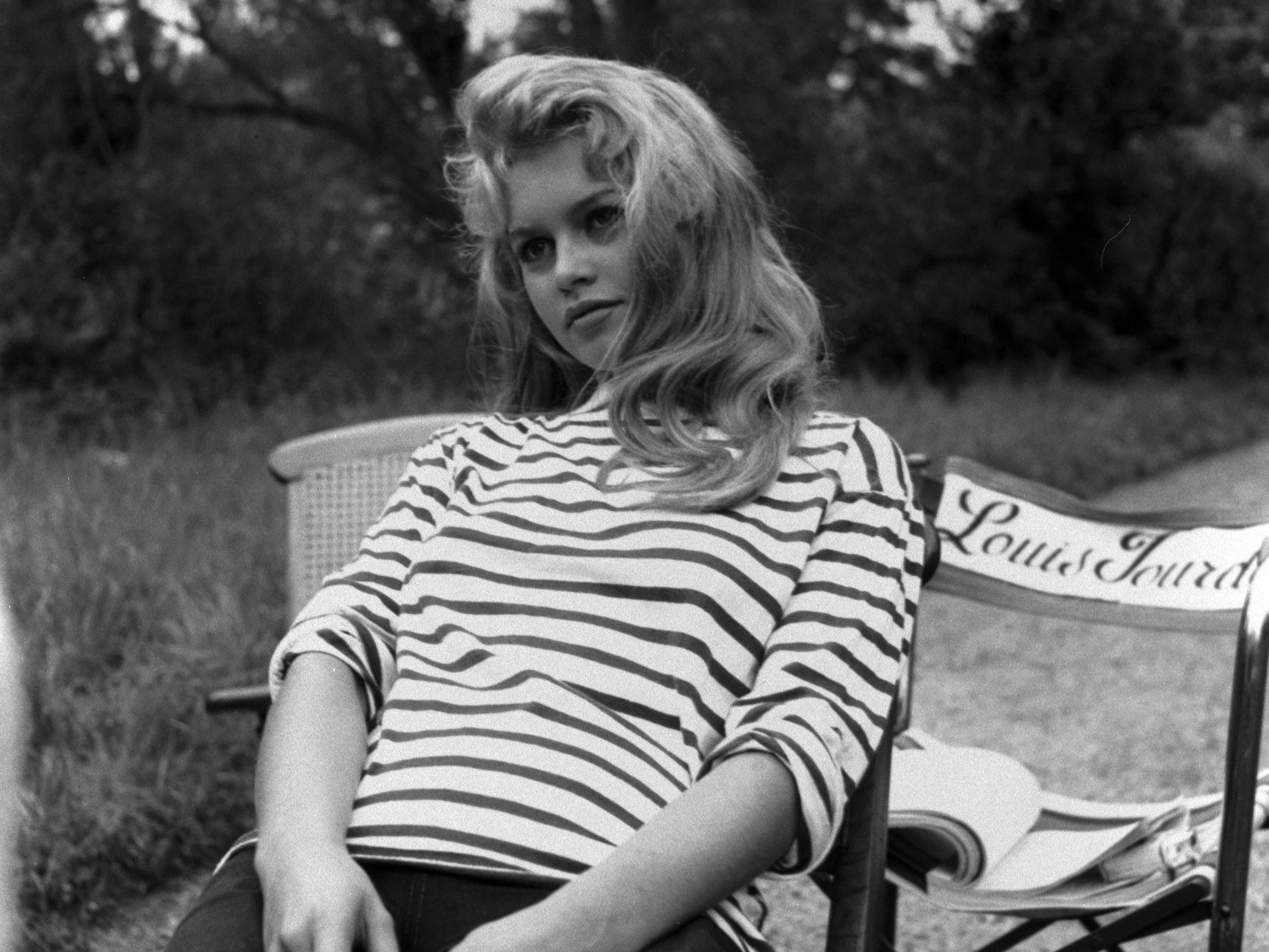 Brigitte Bardot striped jumper vintage