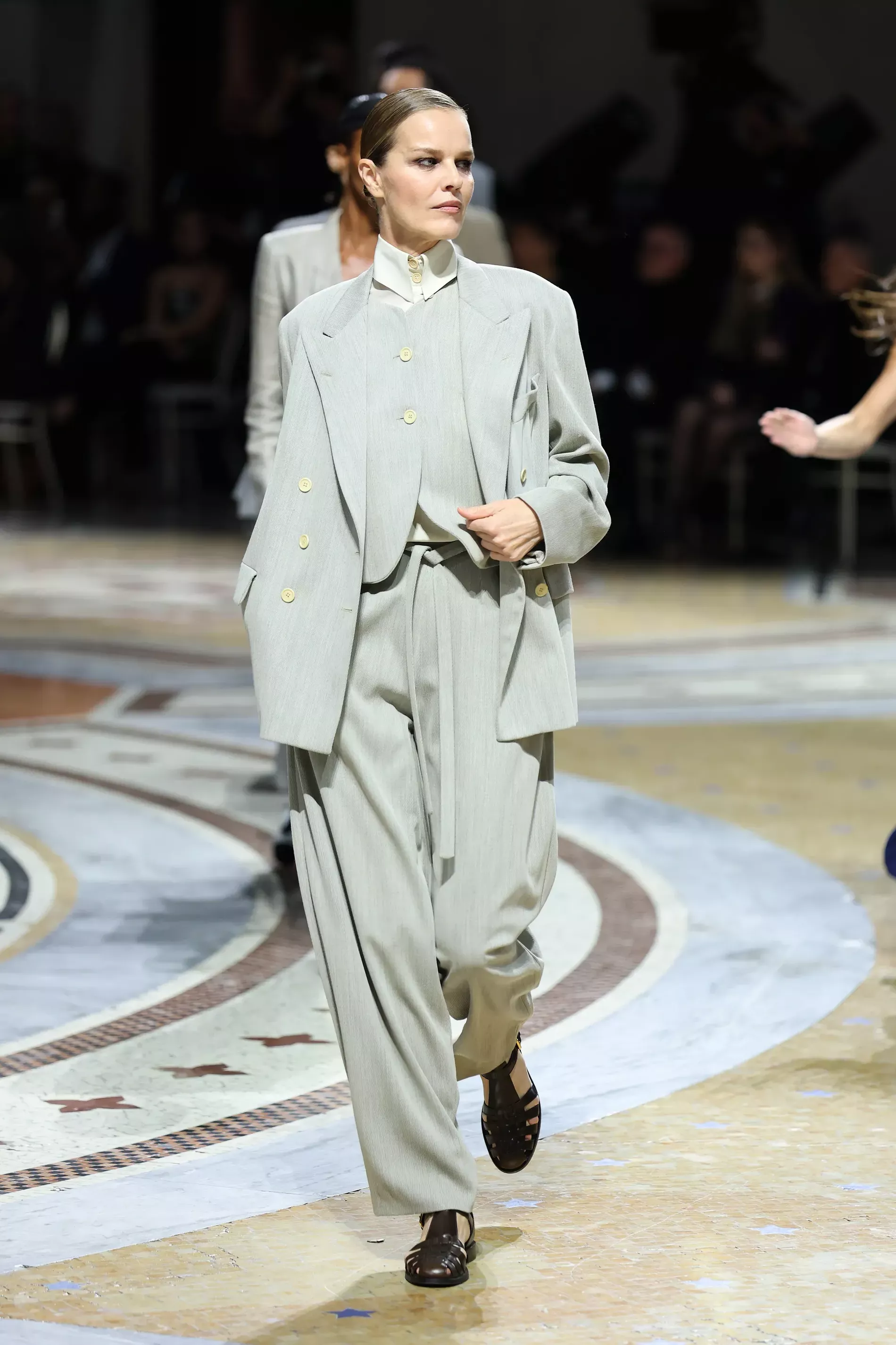 Eva Herzigová in Milan fashion week 2026