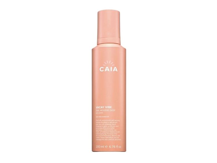 Best self tanning mousse - Caia - on a white background