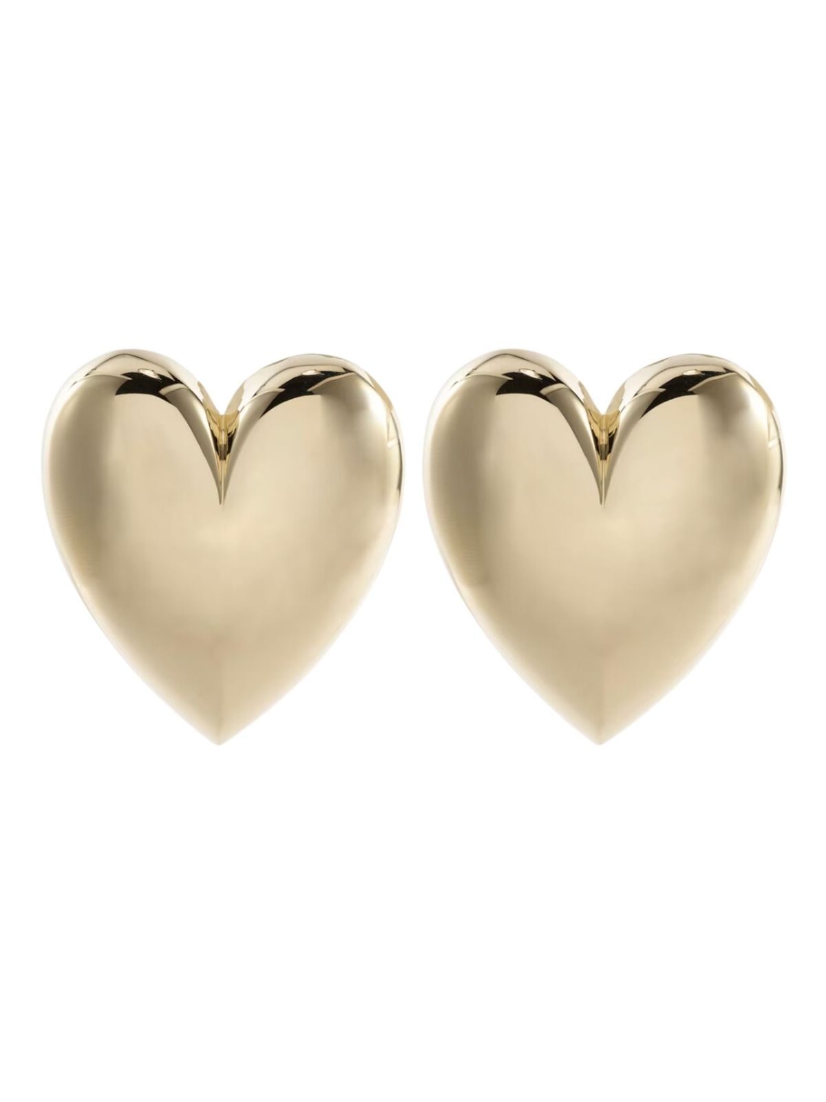 18K Ribbed Statement Earrings main image 1