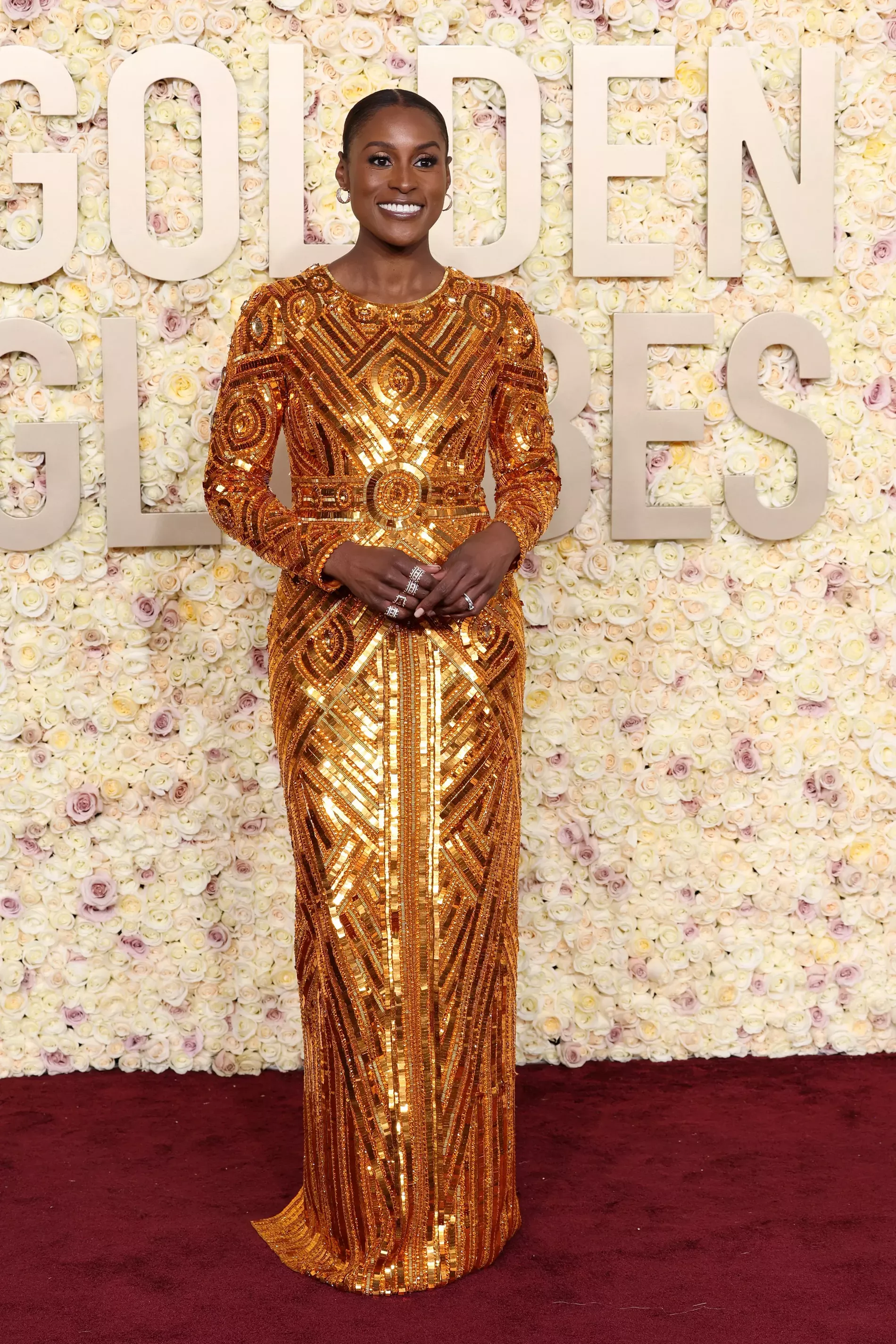 Issa Rae in Pamella Roland