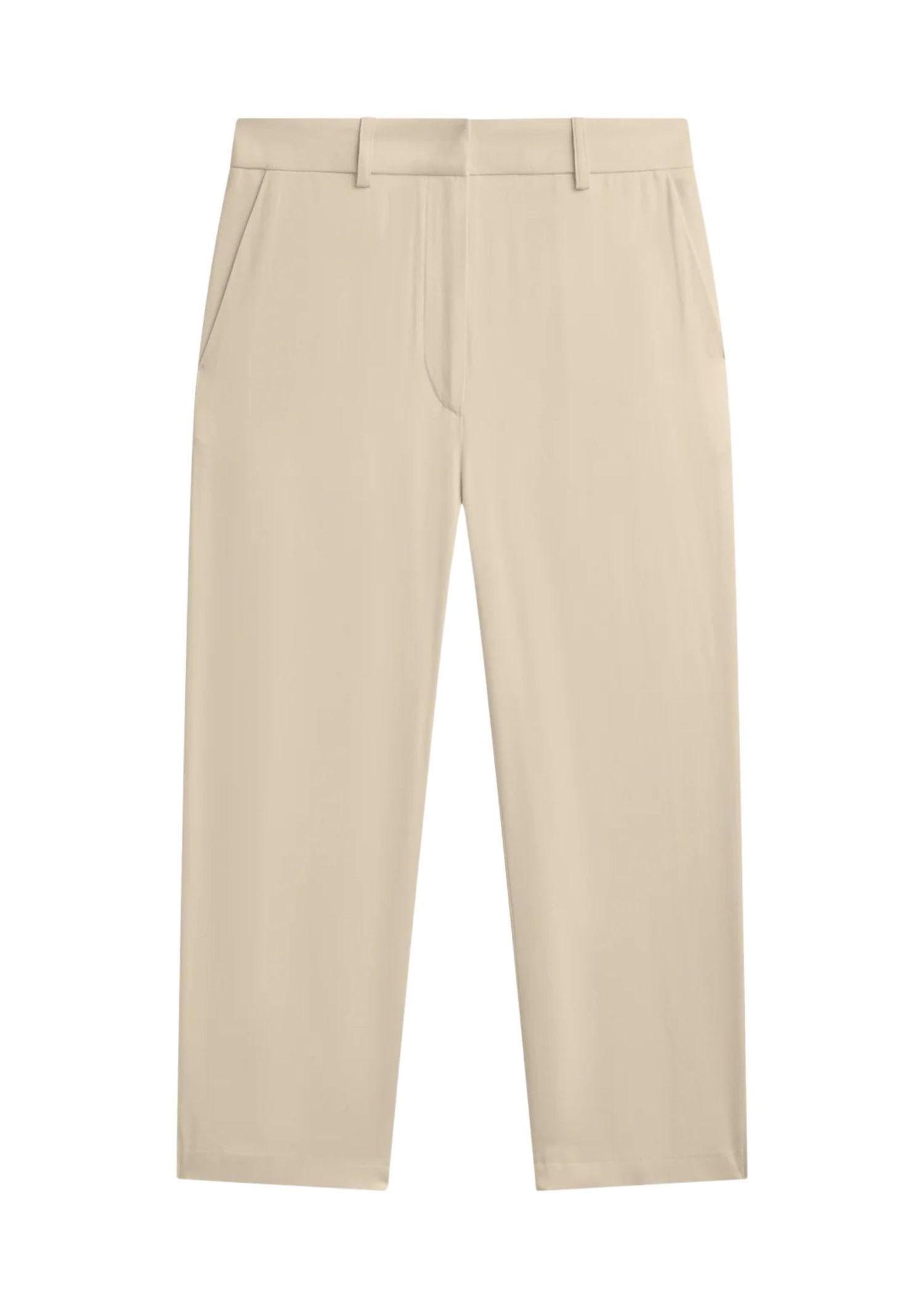 The best beige suit capri pants- The frankie shop