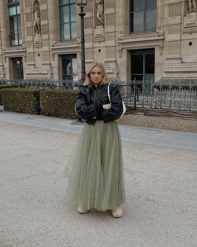 Fanny Ekstrand at Paris Fashion Week