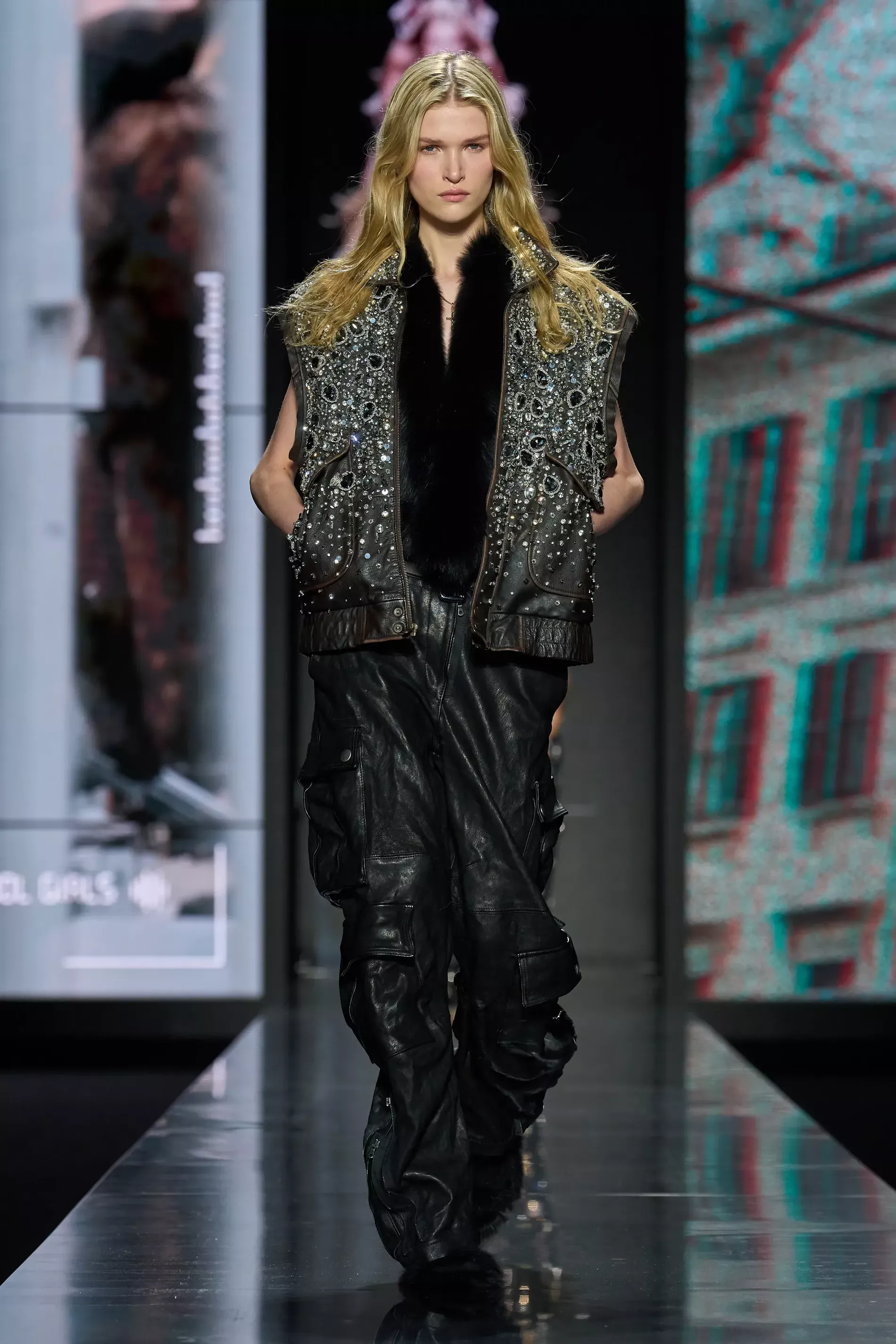 Sascha Rajasalu at Dolce & Gabbana AW '25