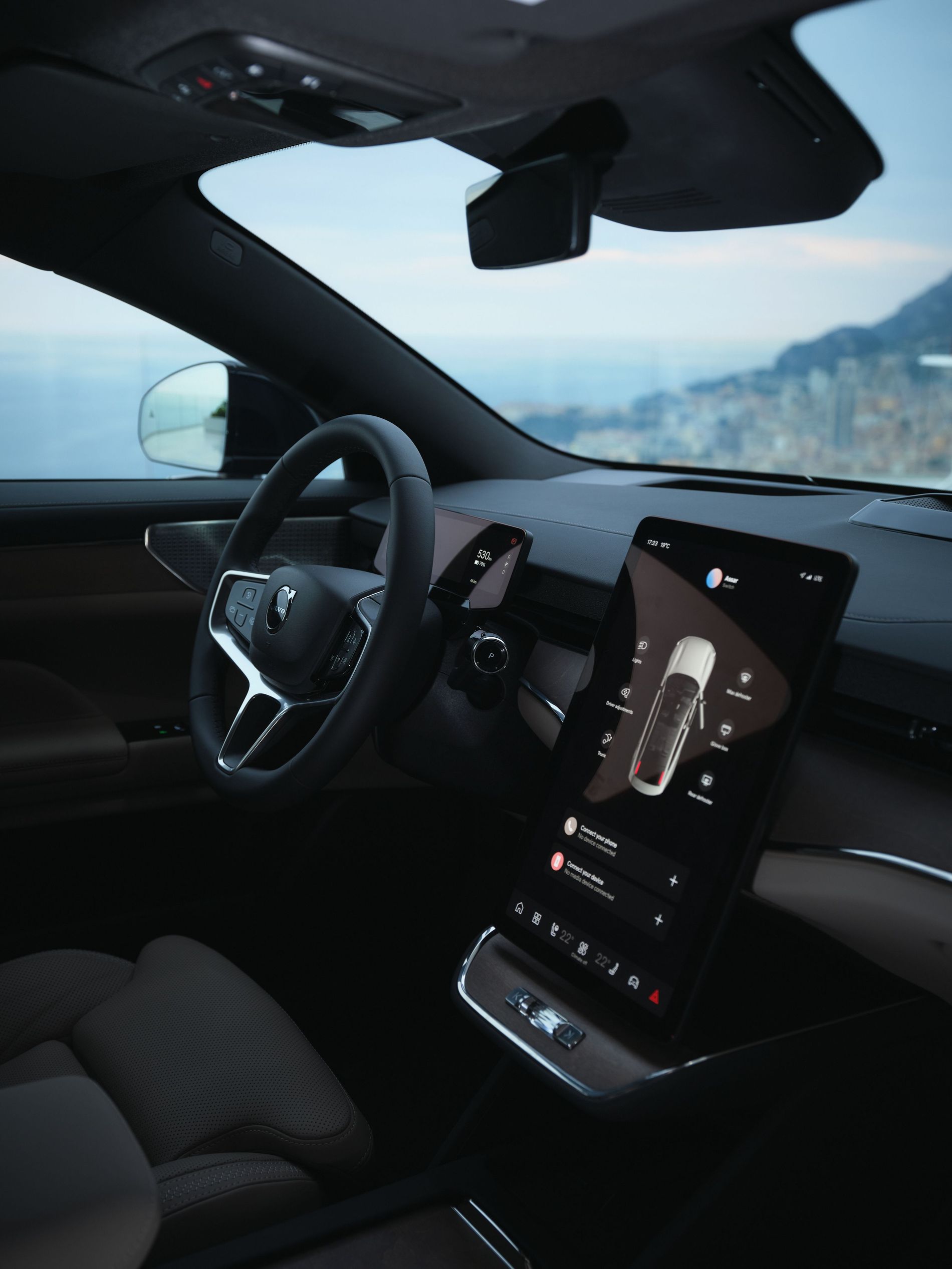 Volvo ES90 interior details