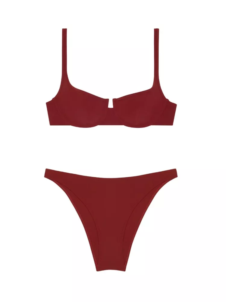 The best red bikini - LIDO - On a white background