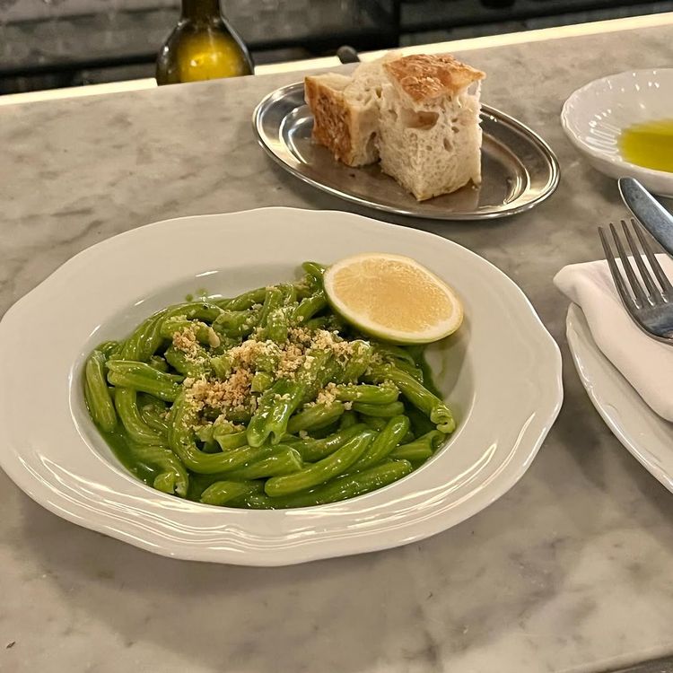 A pasta dish Copenhagen based restaurant Locale21