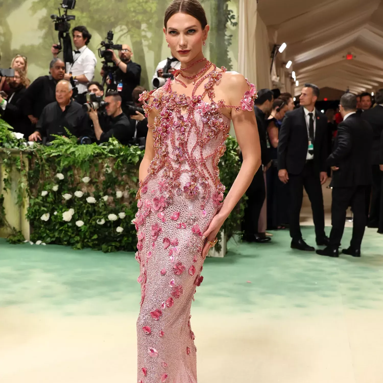 Karlie Kloss in Swarovski
