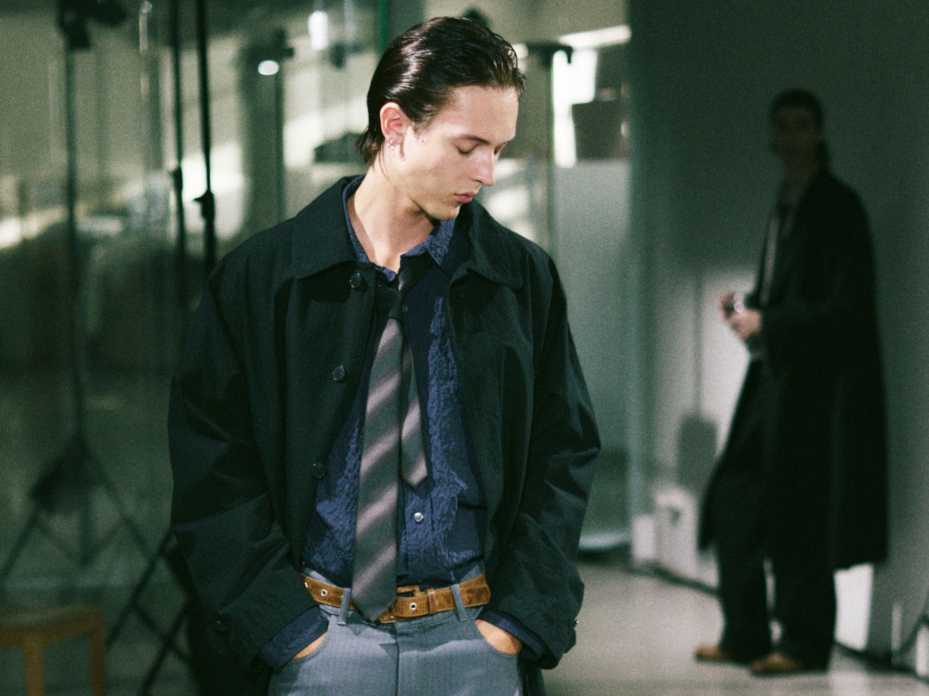 Model walks mfpen runway show at CPHFW SS27