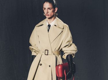 Famous trench coat brands store