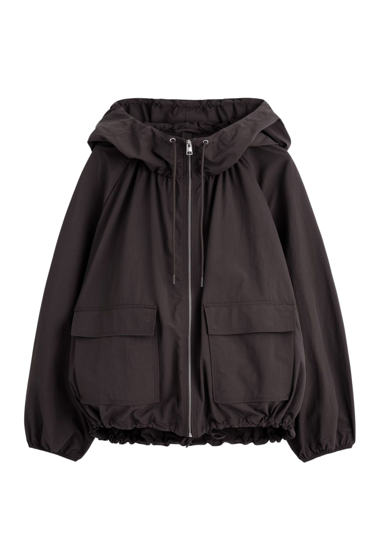 The best windbreaker jacket by Cos on a white background