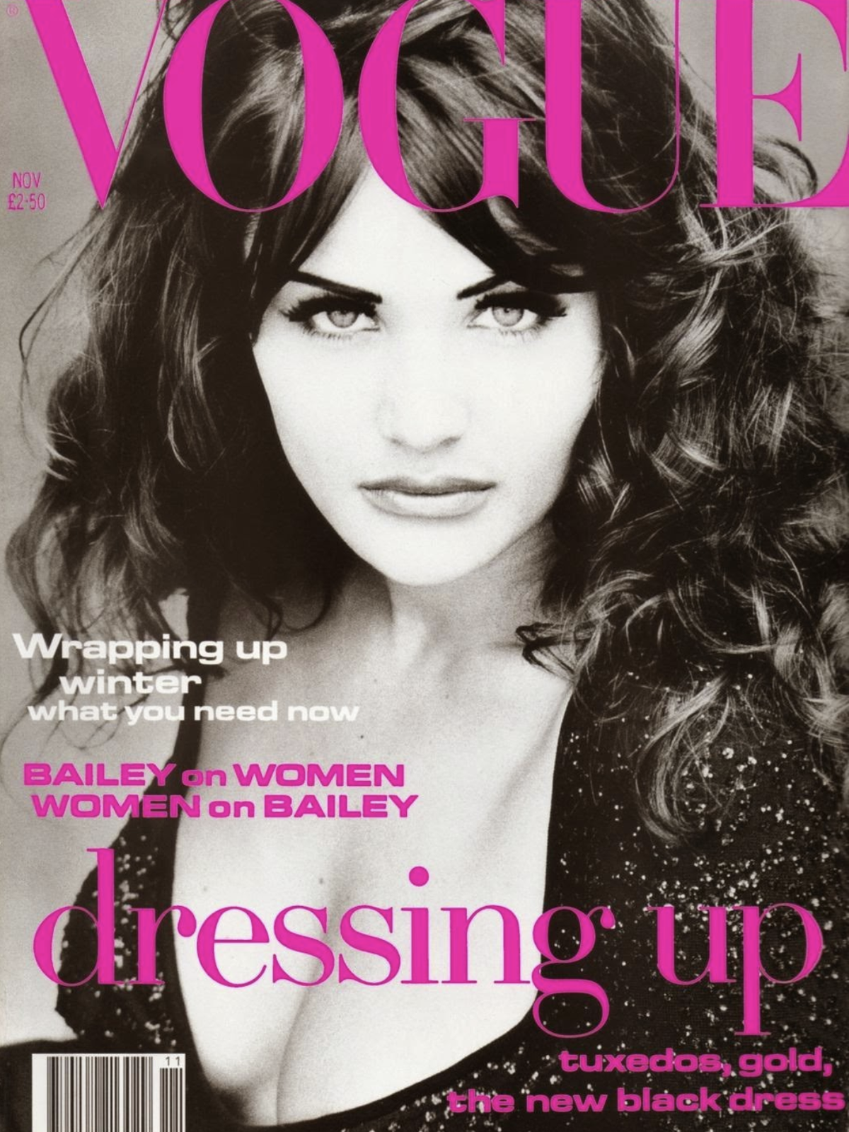 Vogue UK November 1992 by Max Vadukul