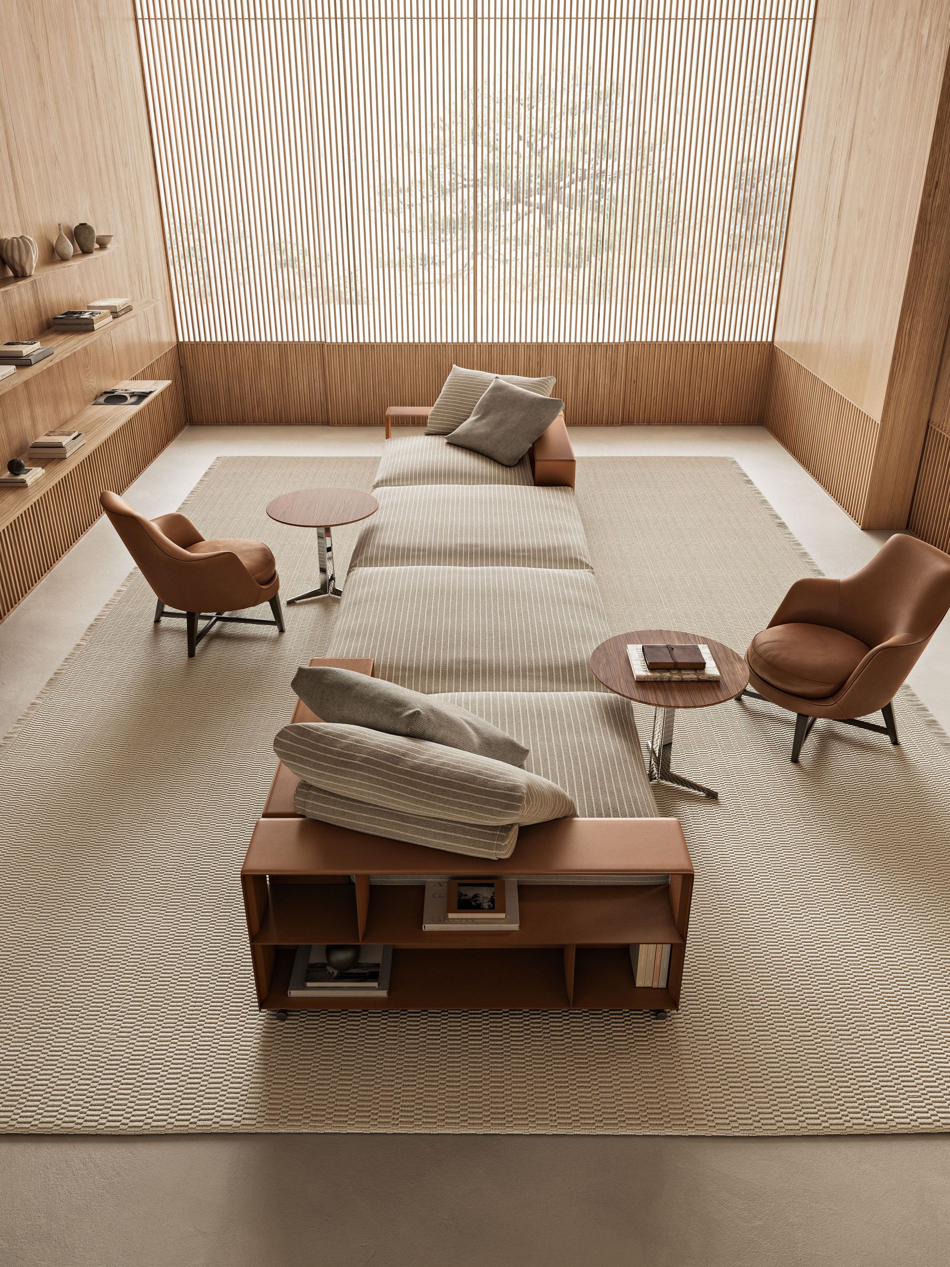 The Groundpiece sofa by Flexform