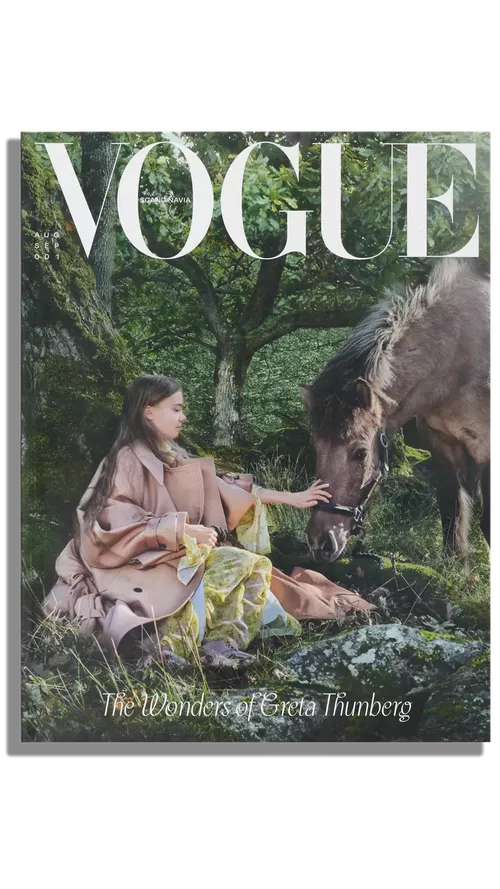 女性情報誌 Vogue Scandinavia Aug/Sep Issue 1 Buy Vogue Scandinavia's First Issue Featuring Greta Thunberg