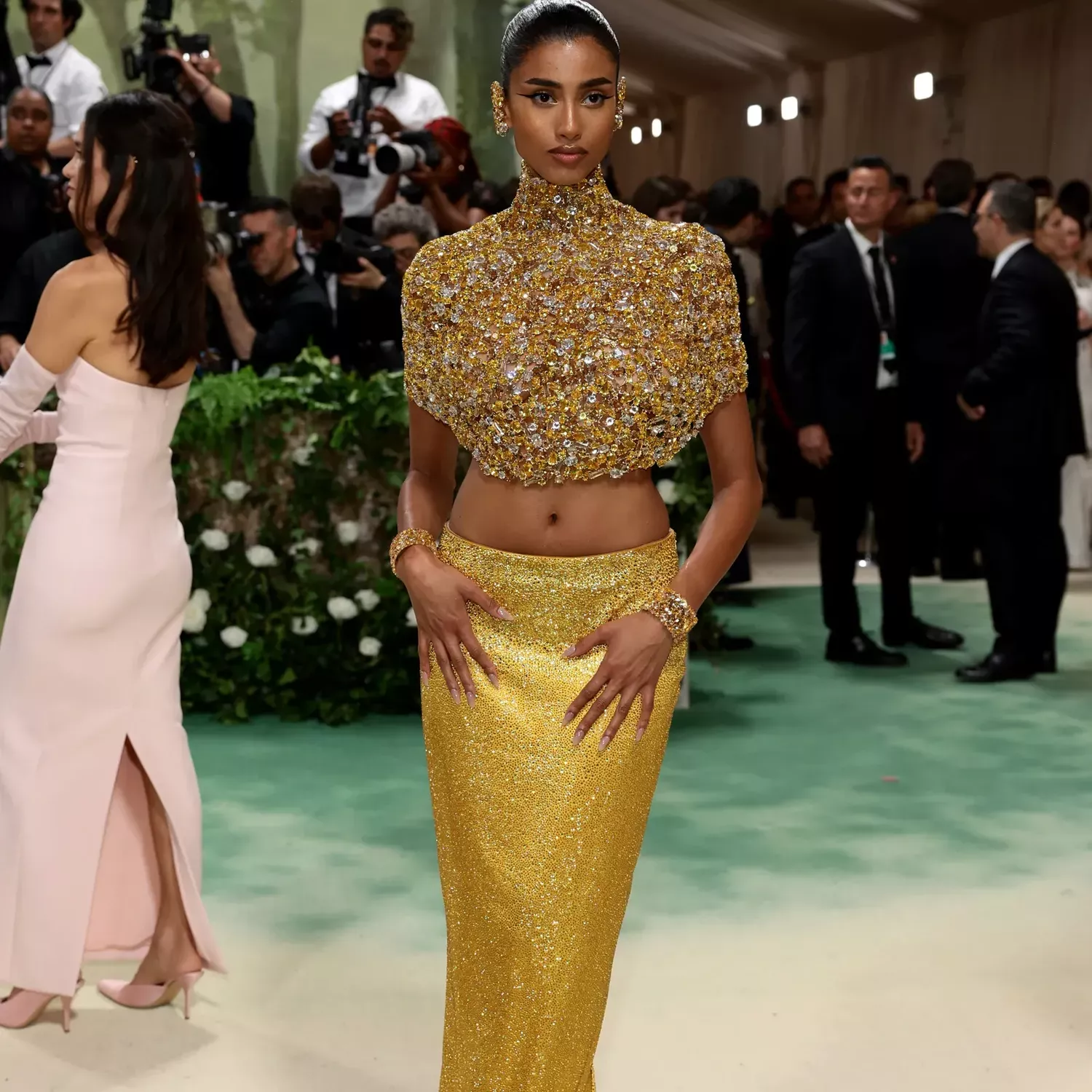 Imaan Hammam in Swarovski