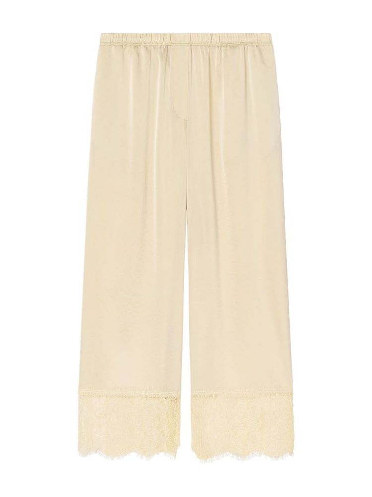 The best lace trimmed trousers - Filippa K - On a white background