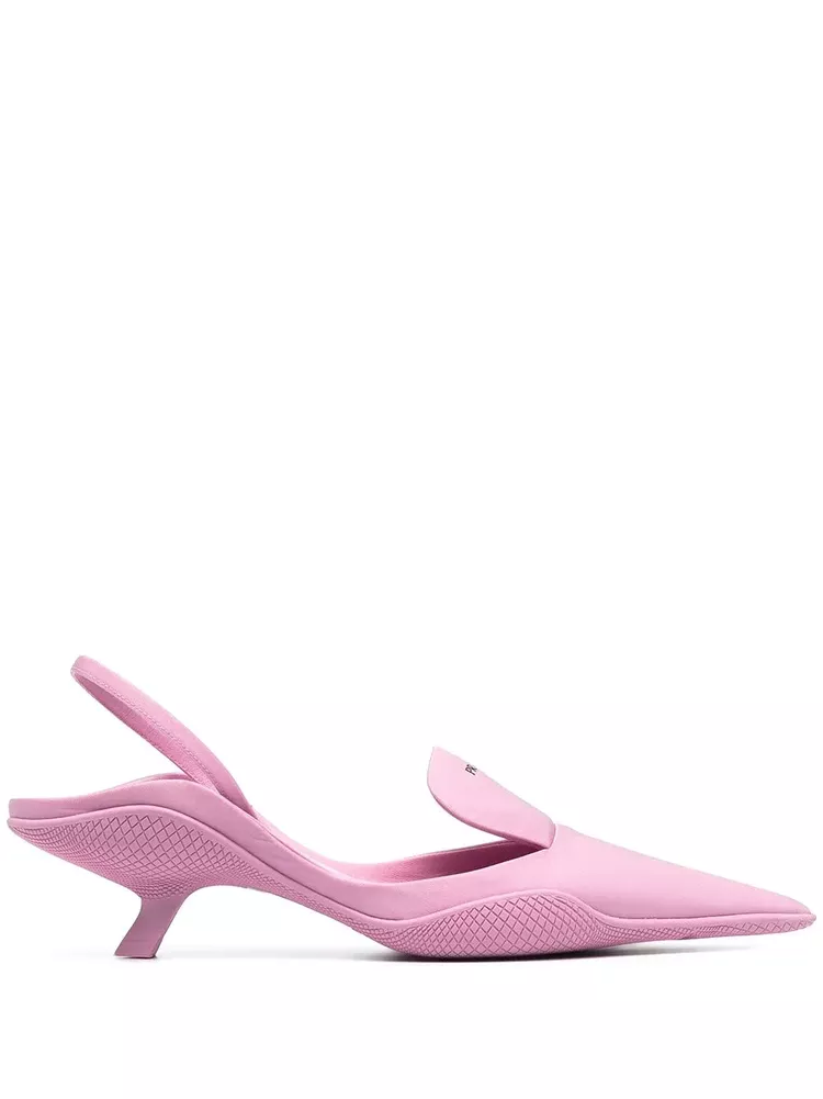 Prada pink slingbacks