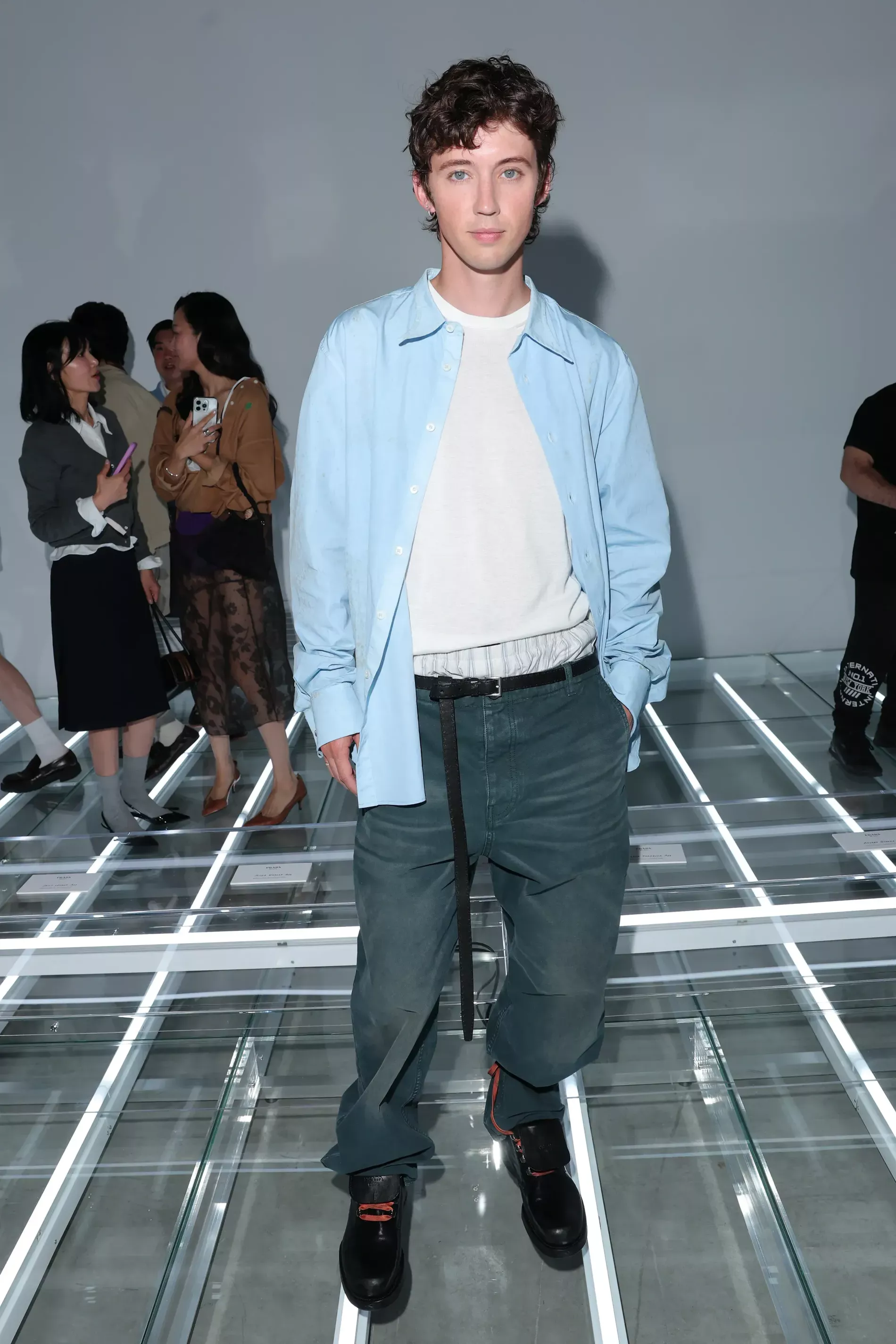Celebrity Sightings Men’s Spring 2027 Troye Sivan