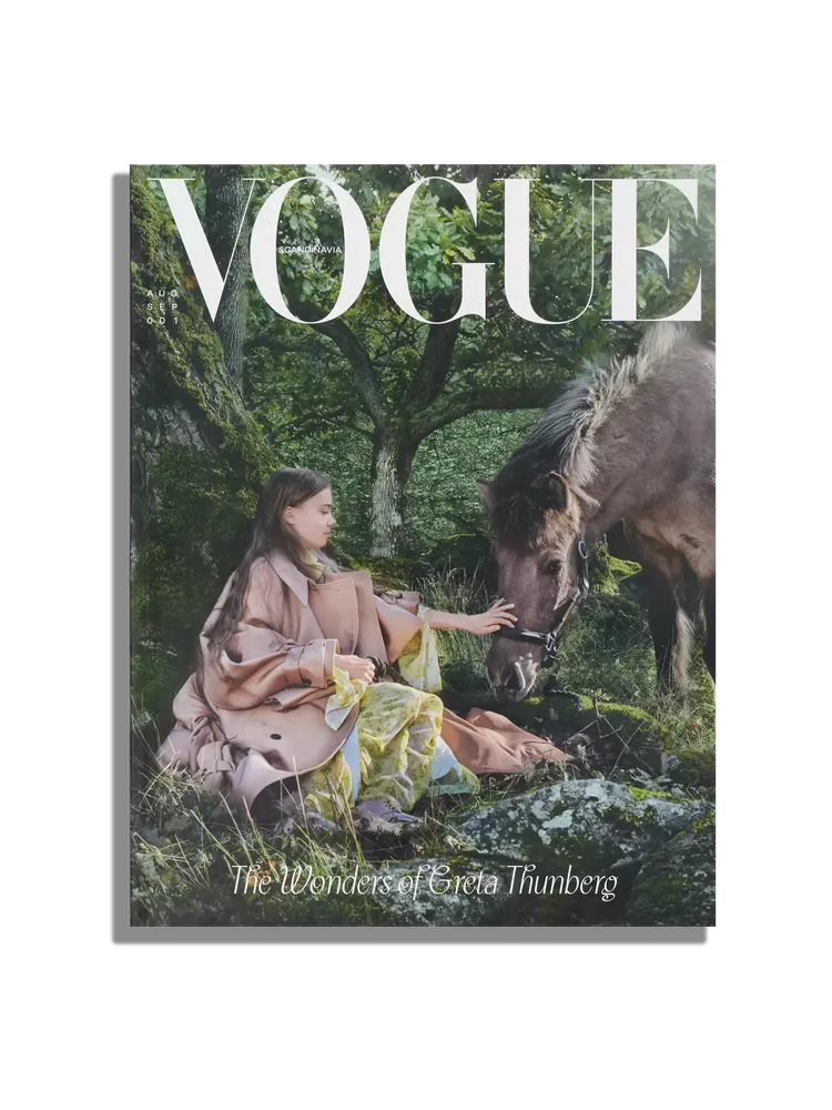 Buy Vogue Scandinavia's First Issue Featuring Greta Thunberg