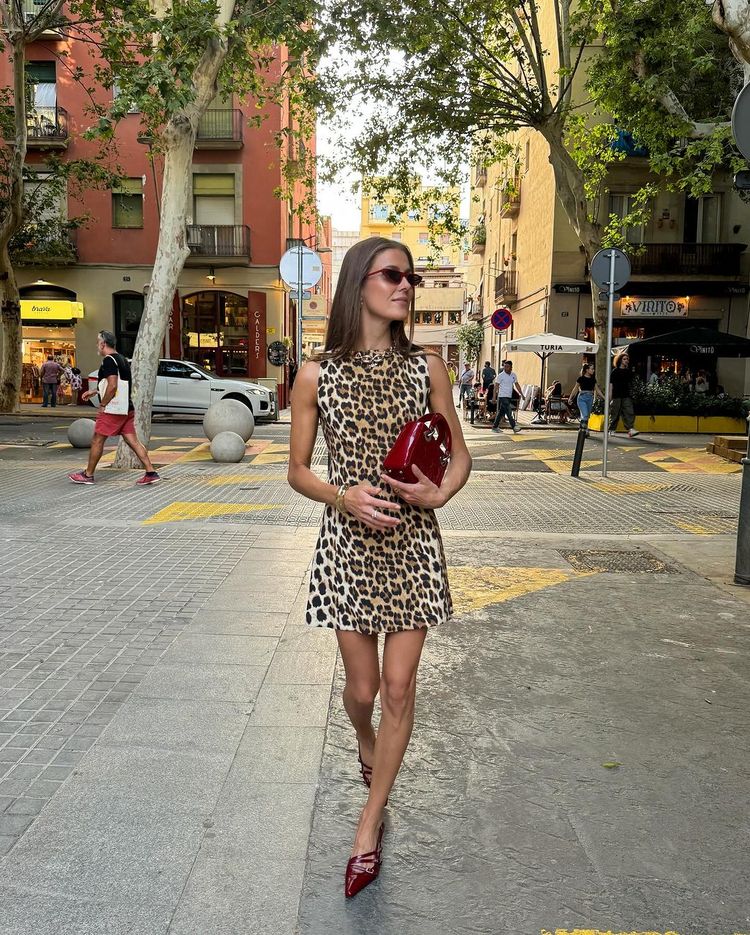 Shop the animal print mini dress trend of summer 2024 Vogue Scandinavia