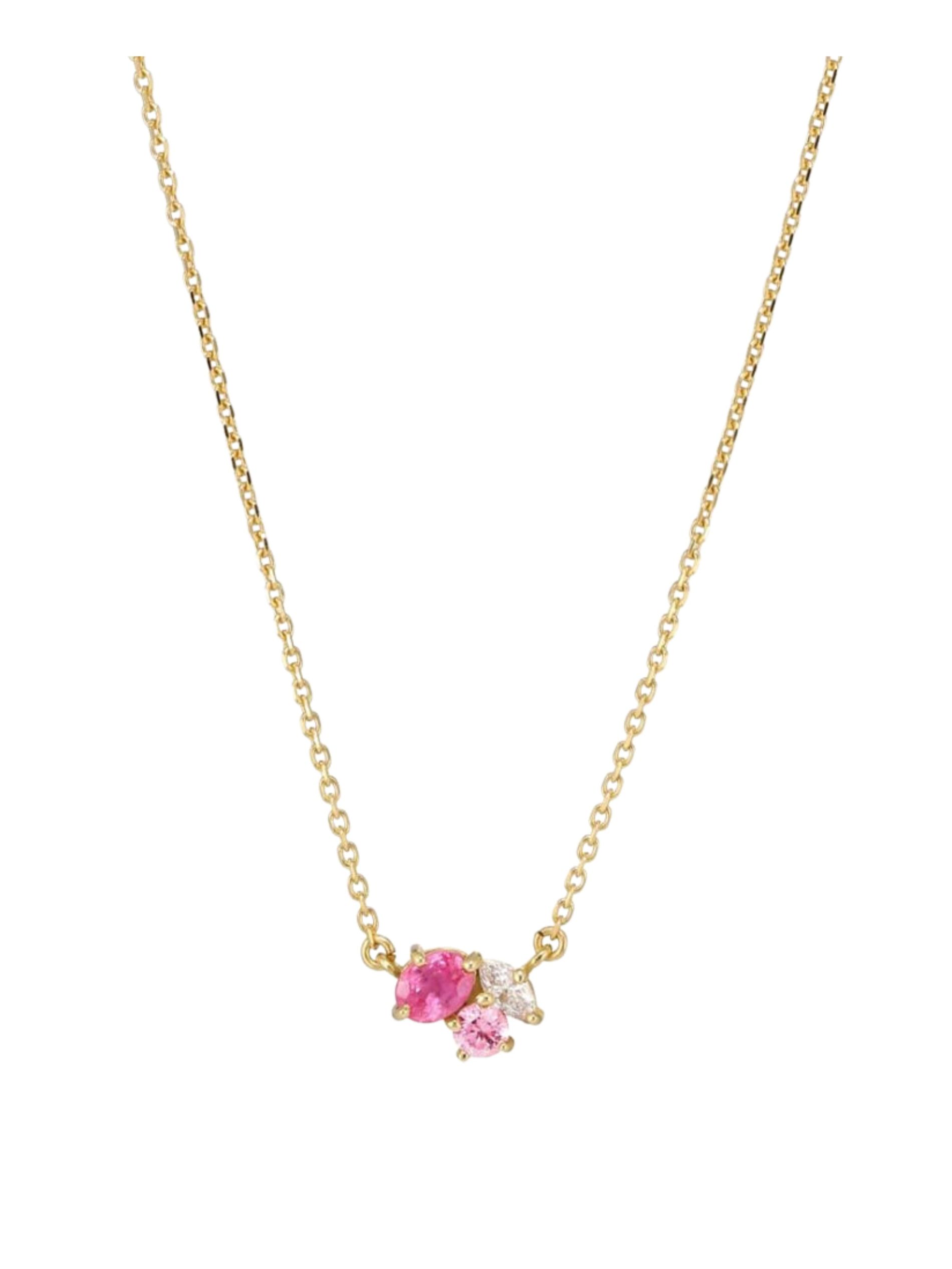 Pink neckless