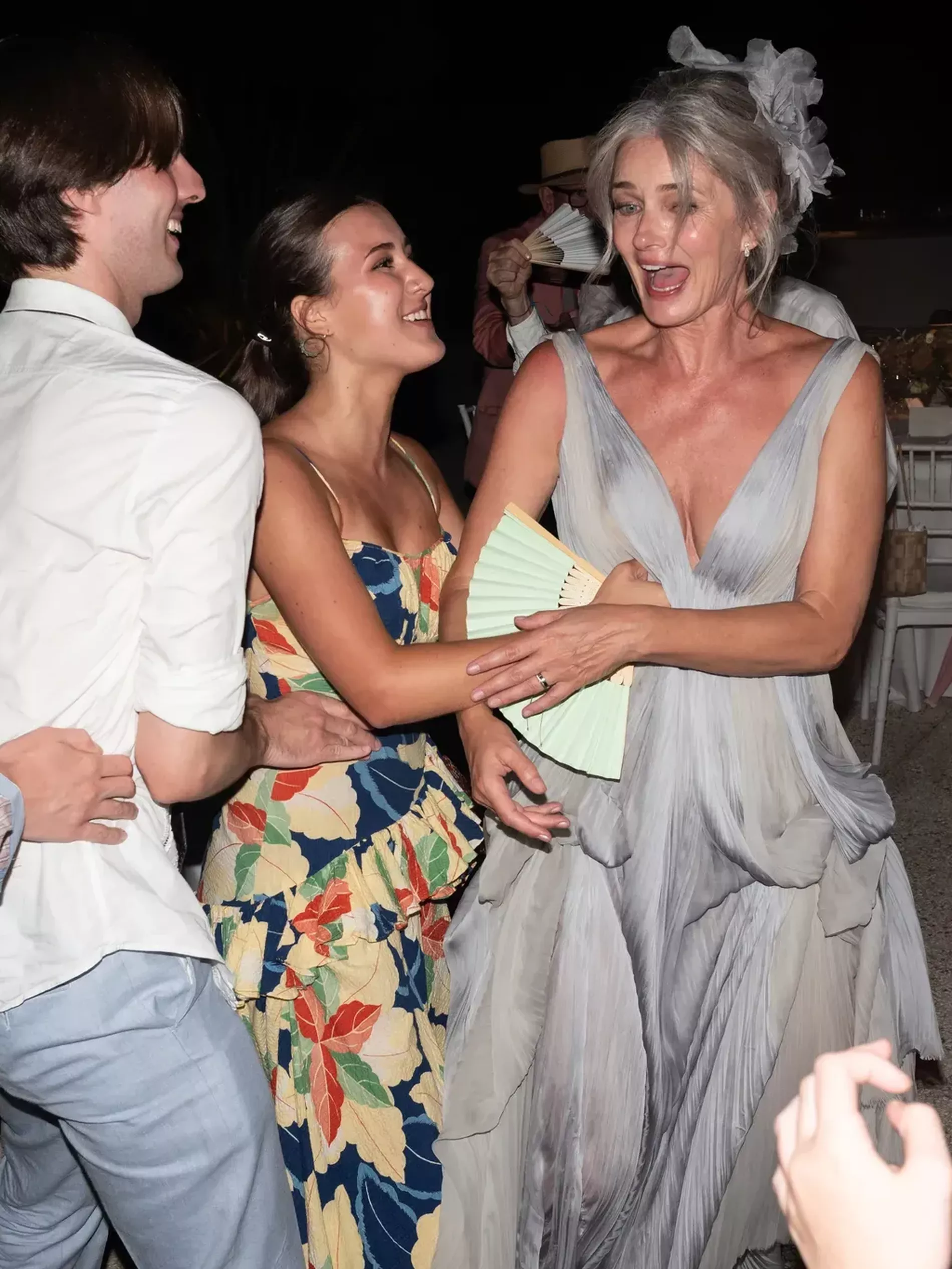 Paulina Porizkova Lakeside Italian Wedding to Jeff Greenstein