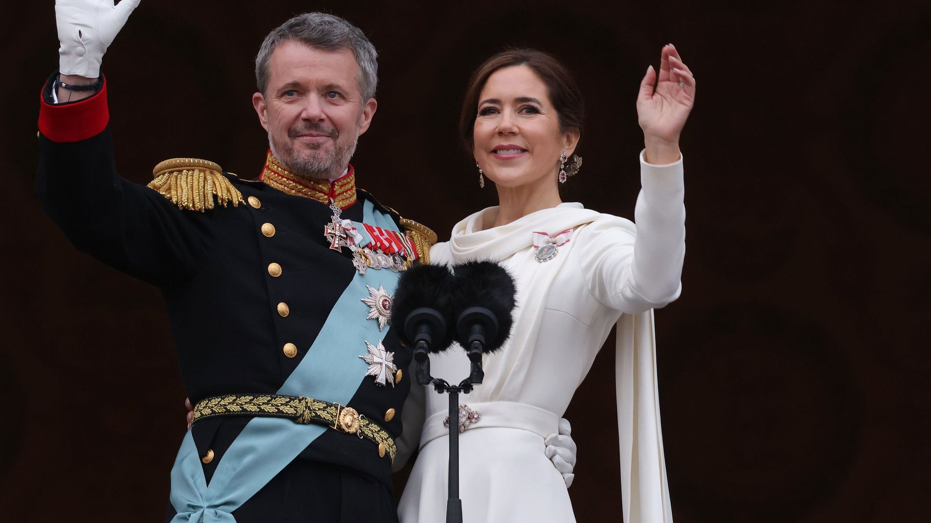 This is what the new King and Queen of Denmark wore to their coronation ...