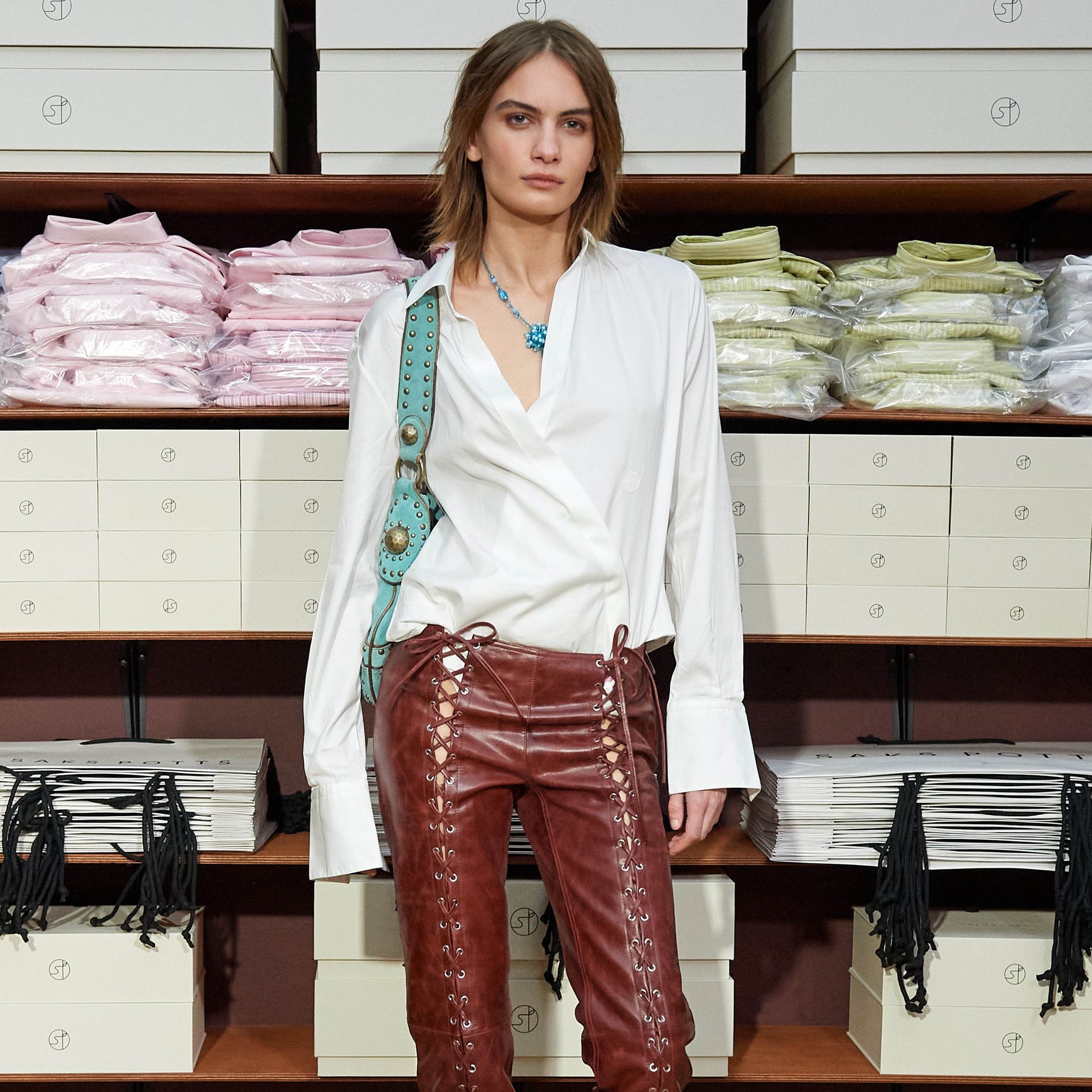 See all the looks from Saks Potts AW24 collection at Copenhagen Fashion Week Vogue Scandinavia