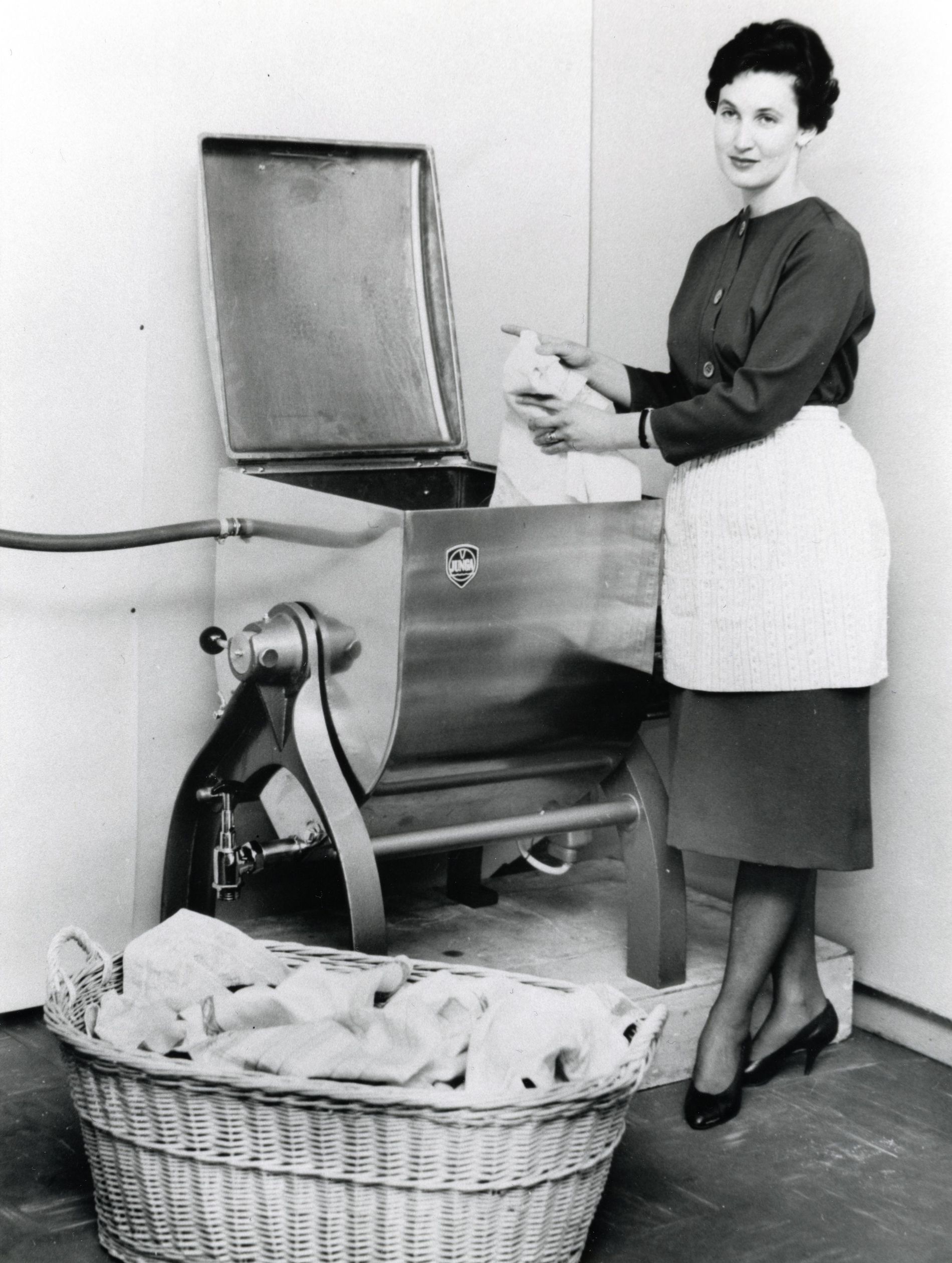 One of Asko's first washing machines