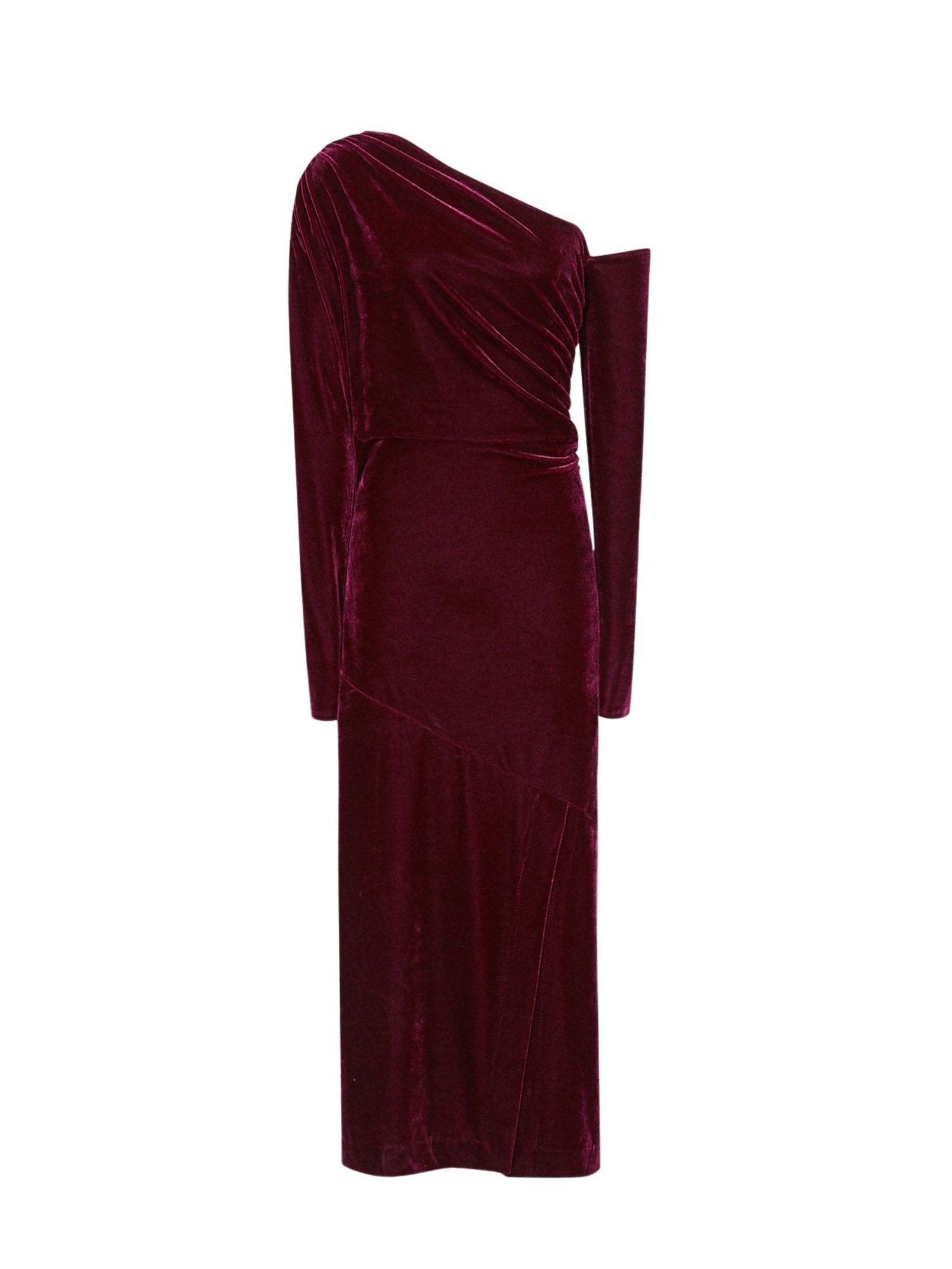 Velvet dress outlet reiss