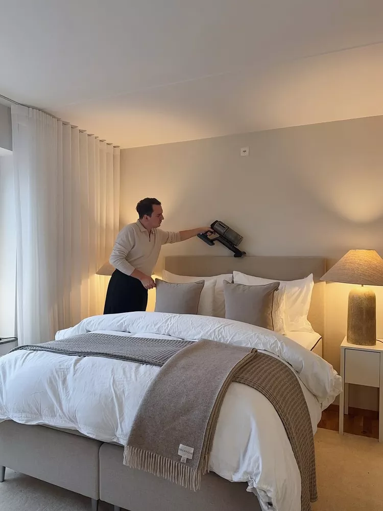 Swedish cleaning expert Kevin Florström