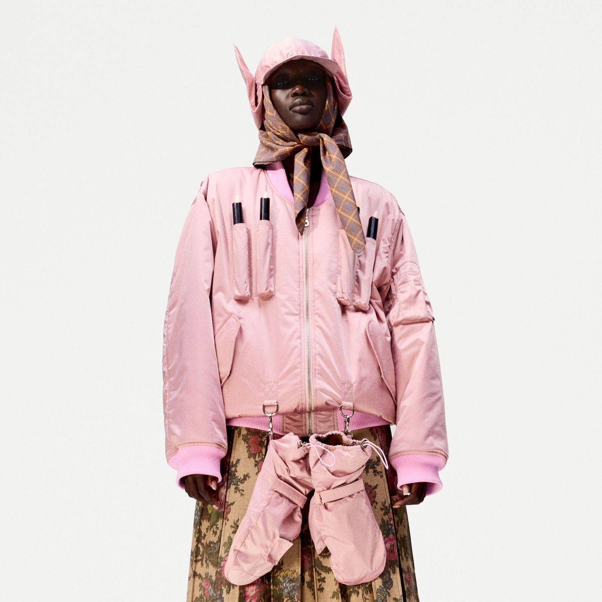 24AW ROLF EKROTH ロルフエクロス ナイロン ジップ ジャケット See Finnish designer Rolf Ekroth FW26 menswear collection, after