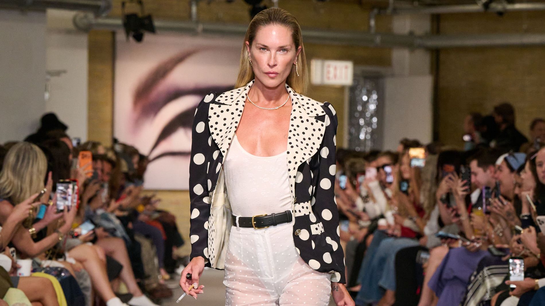 Model walks the Caro Editions SS27 runway show - Copenhagen Fashion Week