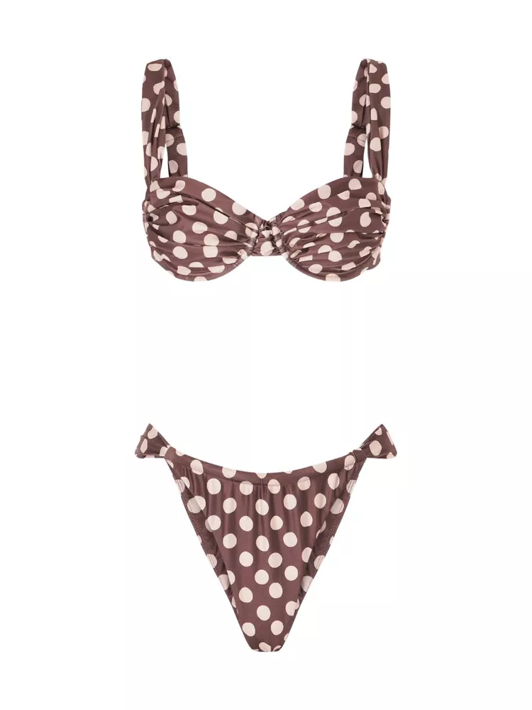 The best polka dot bikini - Faithfull - On a white background