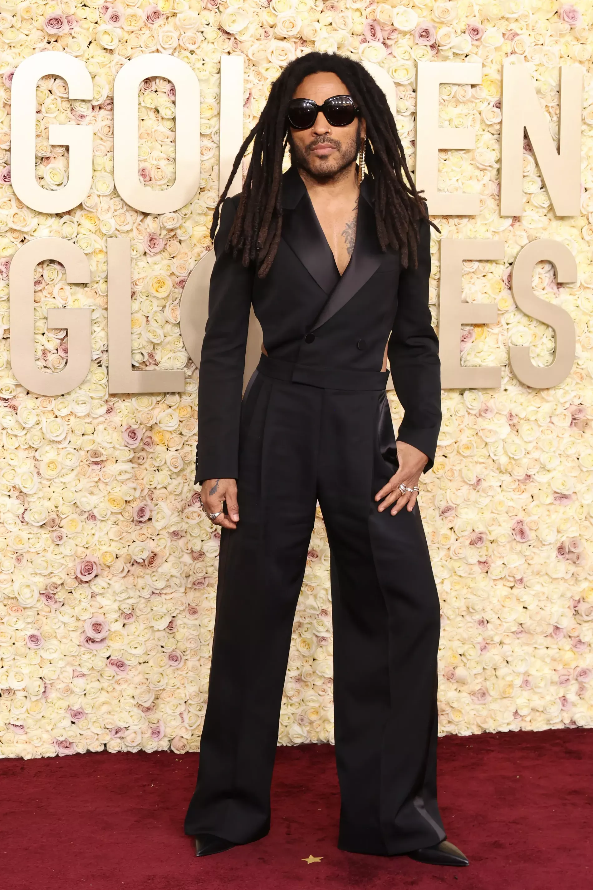 Lenny Kravitz in Alexander McQueen