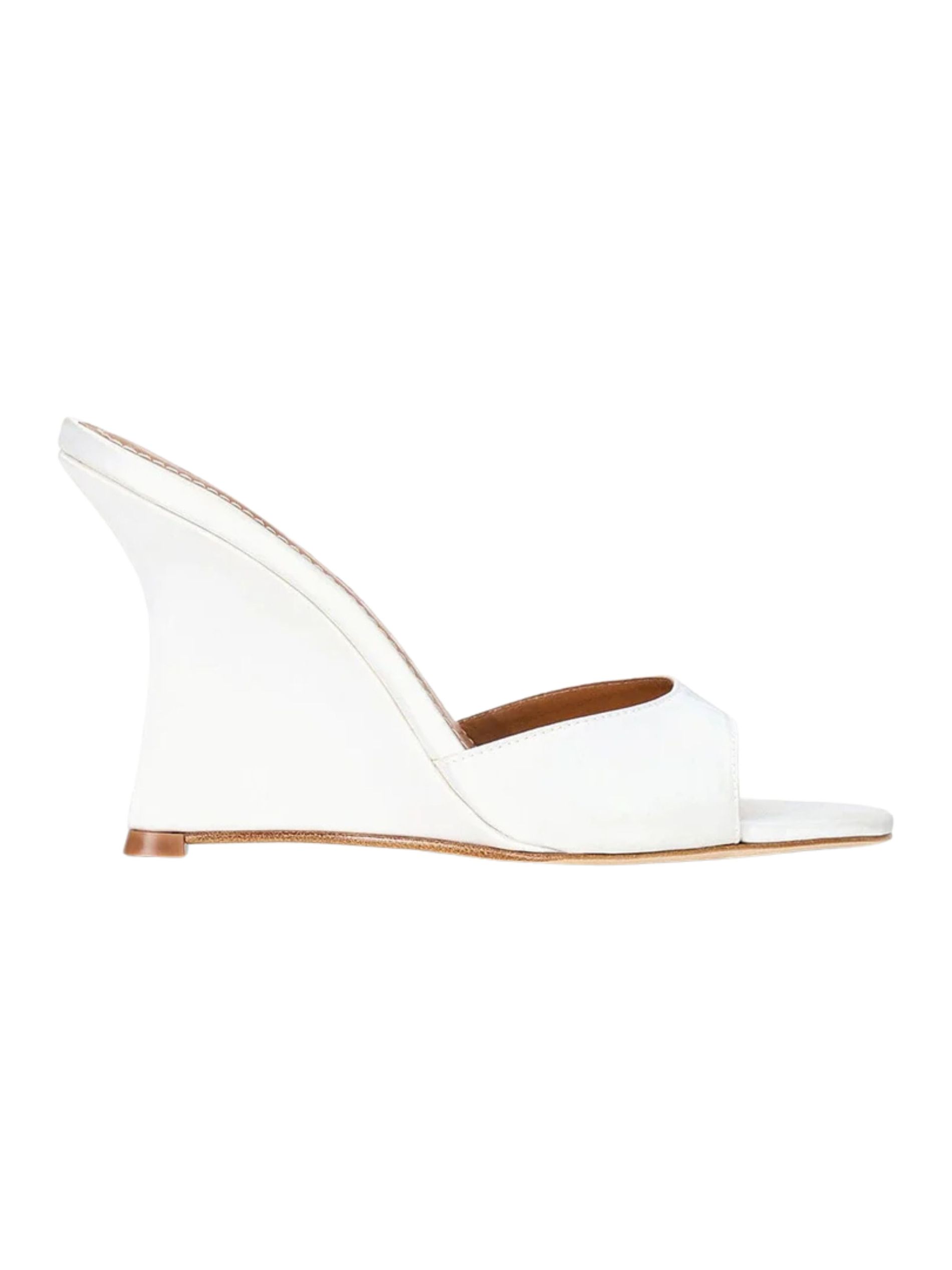 The best white high wedge - Staud -  On a white background