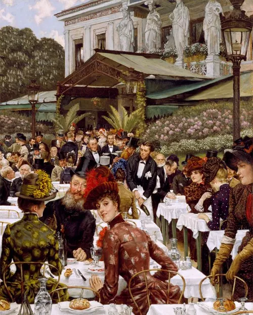 James Jacques Joseph Tissot, The Artists’ Wives, 1885. Chrysler Museum of Art, Norfolk, Virginia